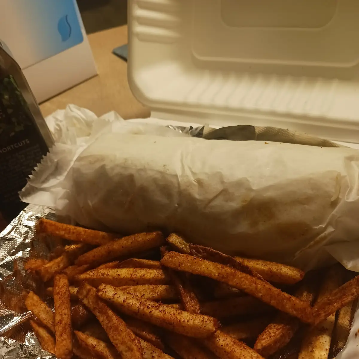 Giant Chicken Burrito