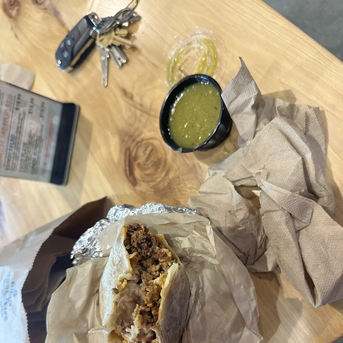 Chorizo Burrito Supreme