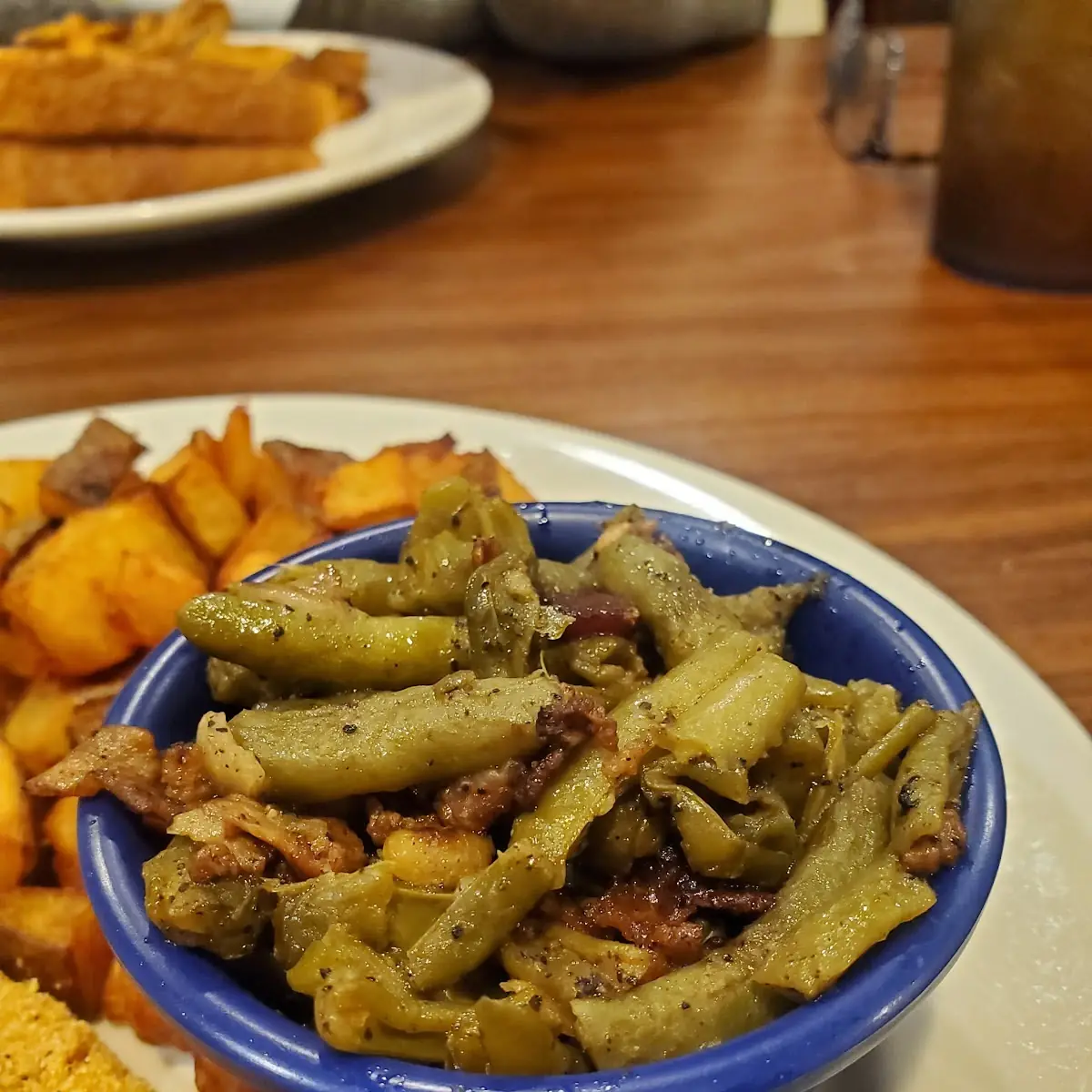 Mac & Cheese Fried Okra