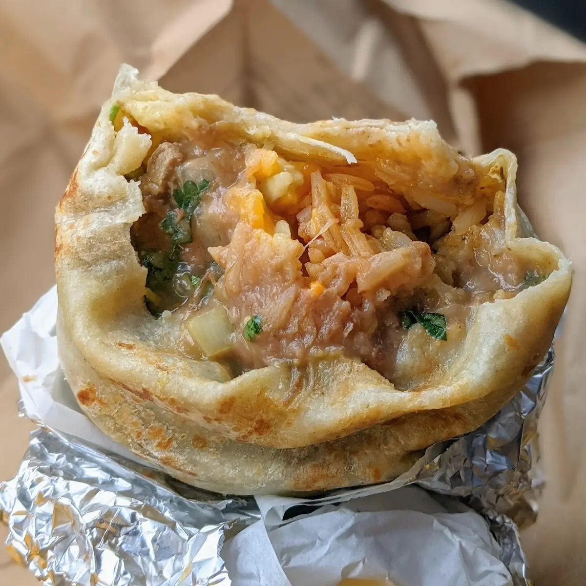 Chile Verde Burrito