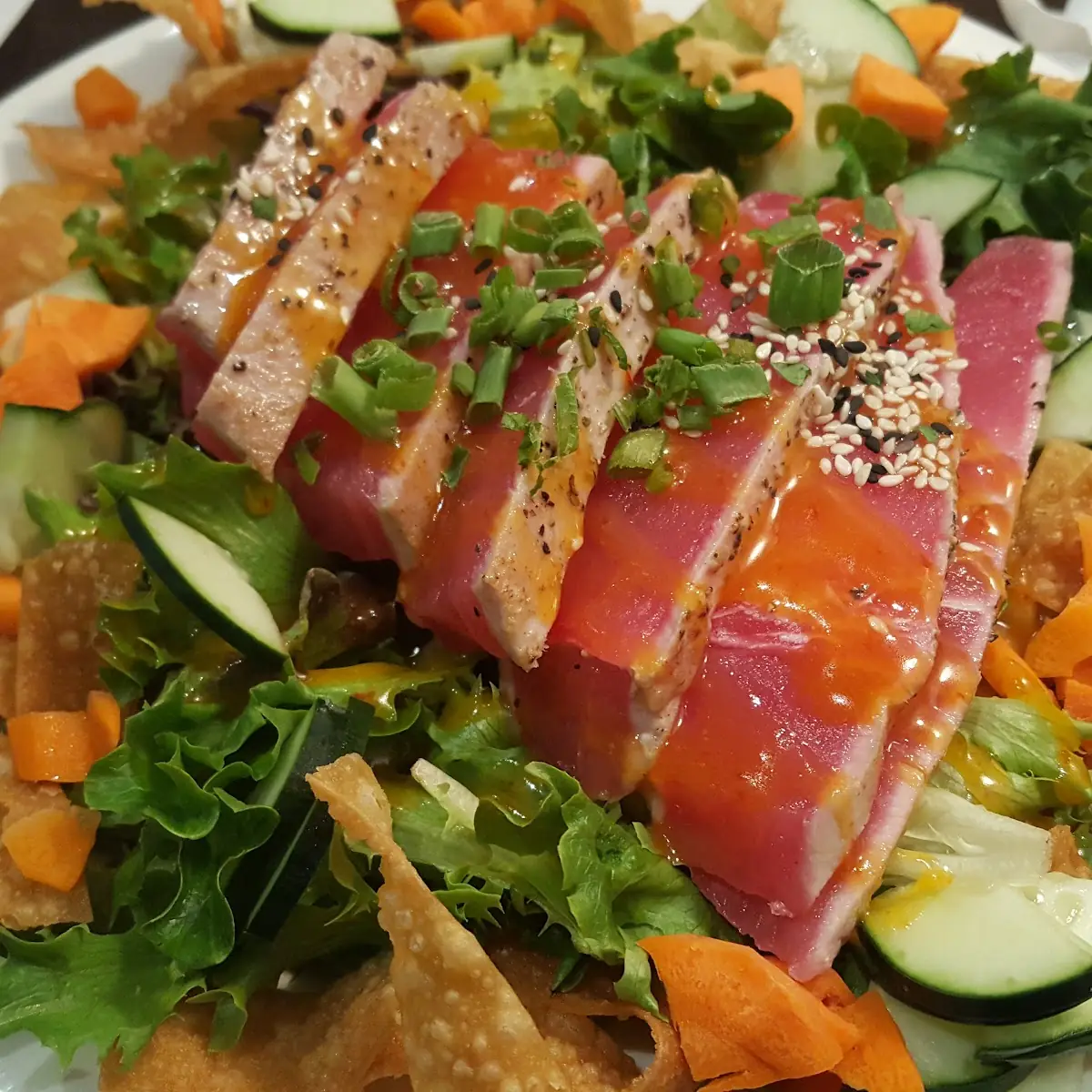 Seared Ahi Tuna Salad