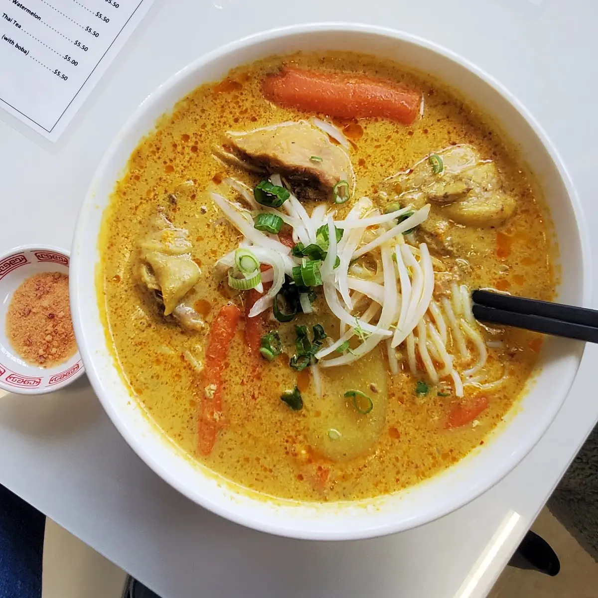 Chicken Curry Noodle Soup