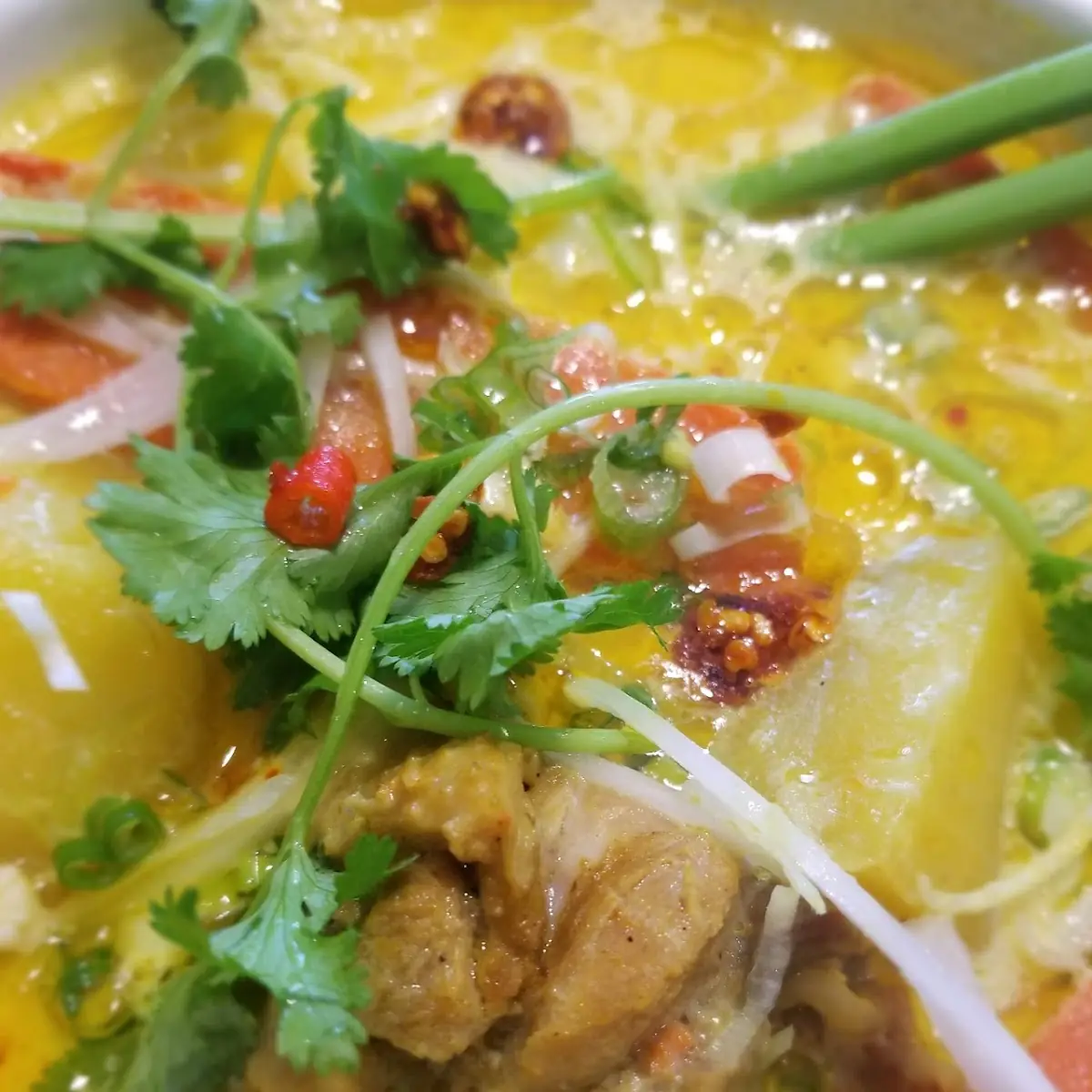 Shrimp Noodle Soup