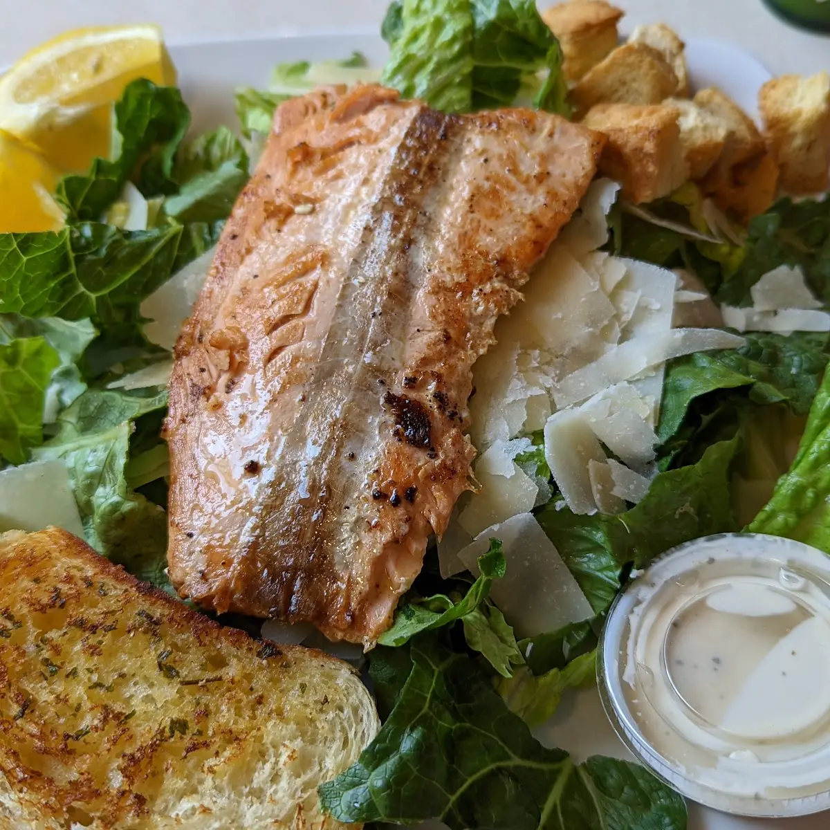 Salmon Cesar Salad