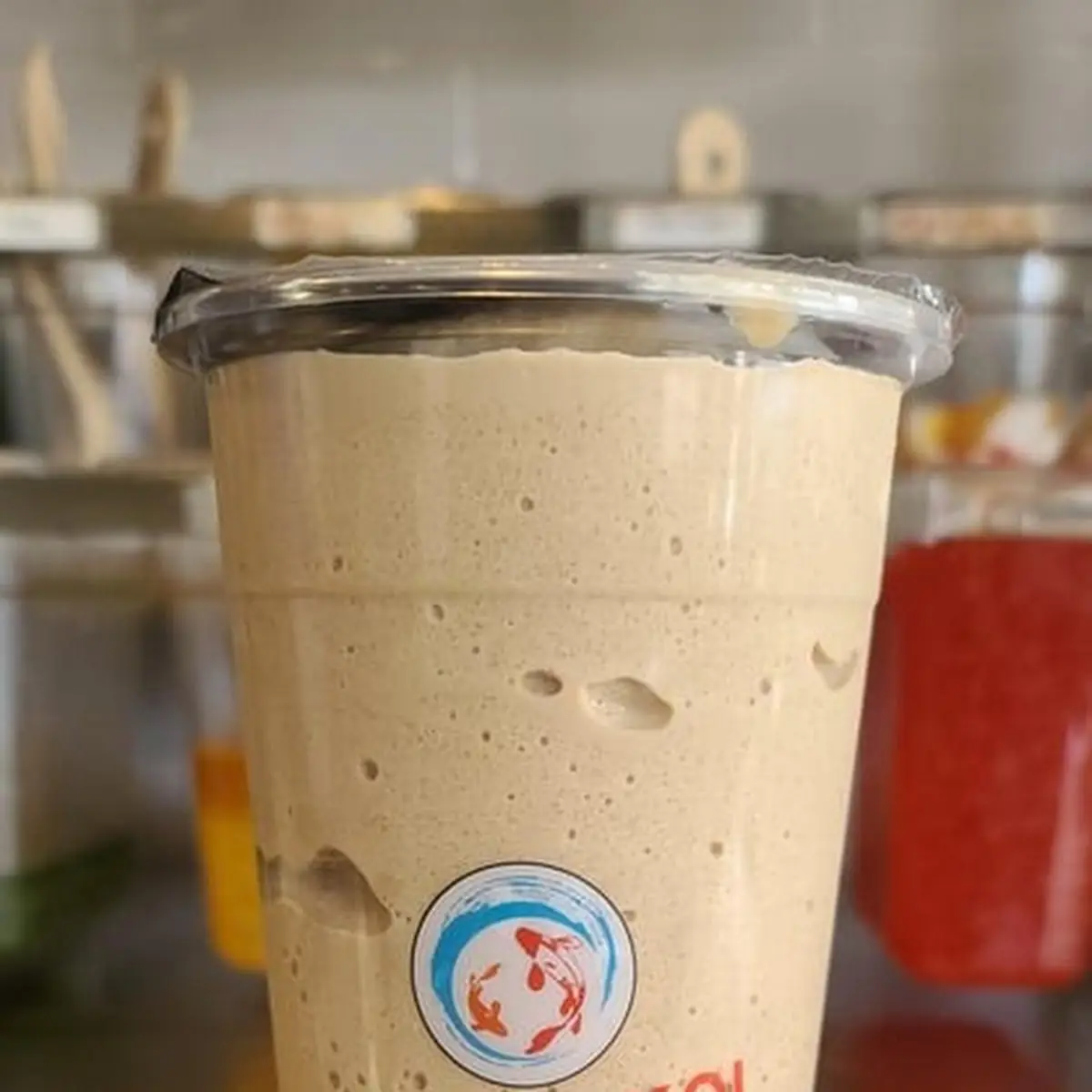 Classic Black Milk Tea with Brown Sugar Jelly
