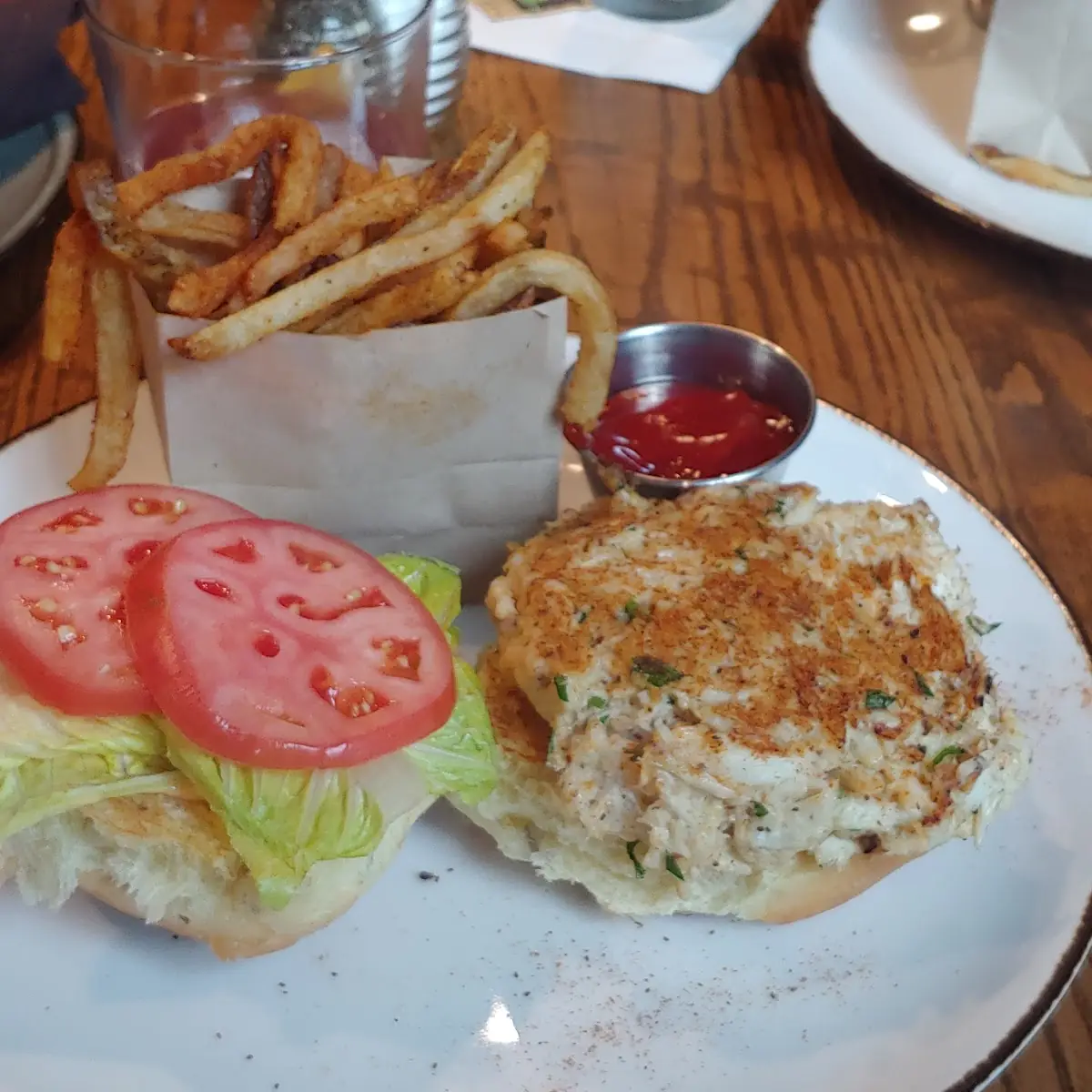 Crab Cake Sandwich