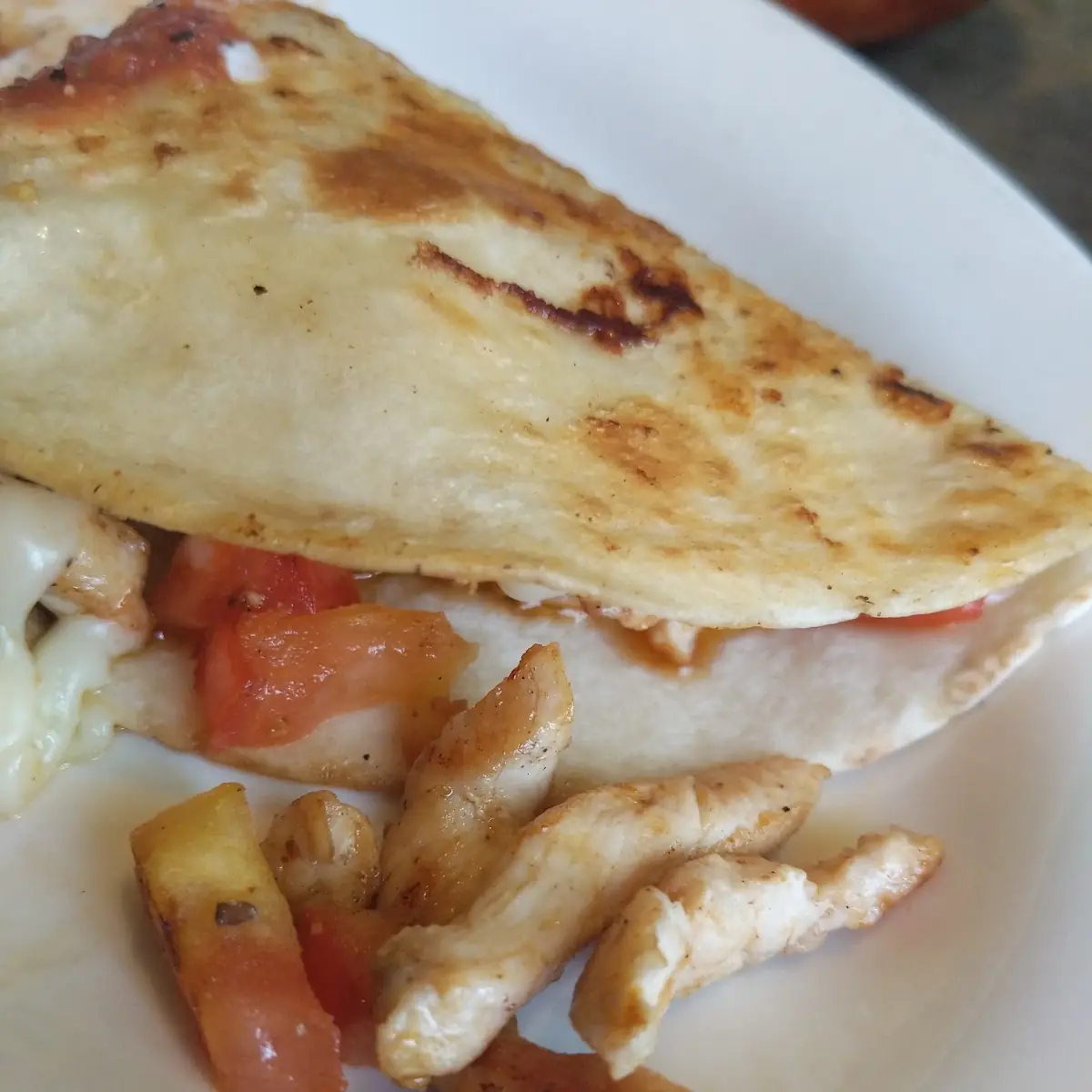 #9. Cheese Quesadilla & Cheese Enchilada