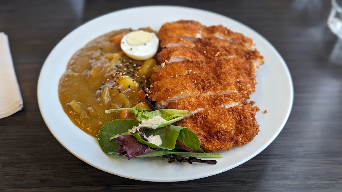 Chicken Cutlet Curry, AT Cafe
