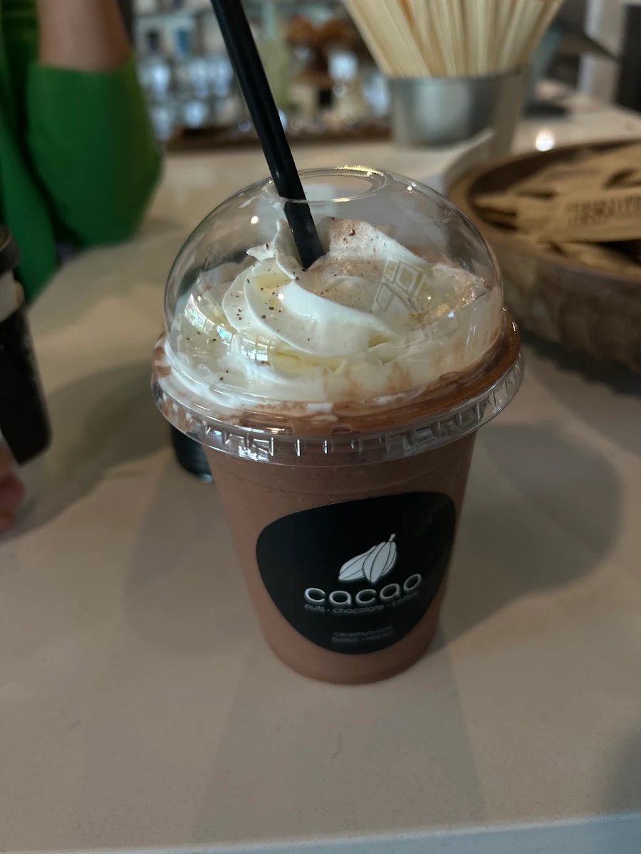 Dark Chocolate and Peanut Butter Shake