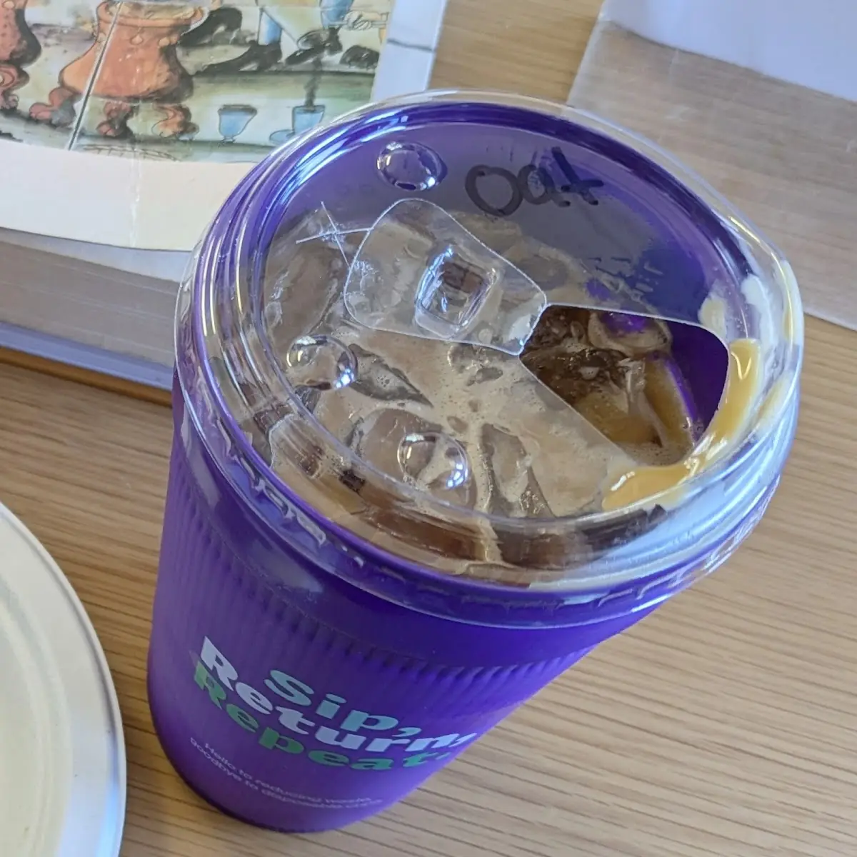 Iced Oat Milk Latte