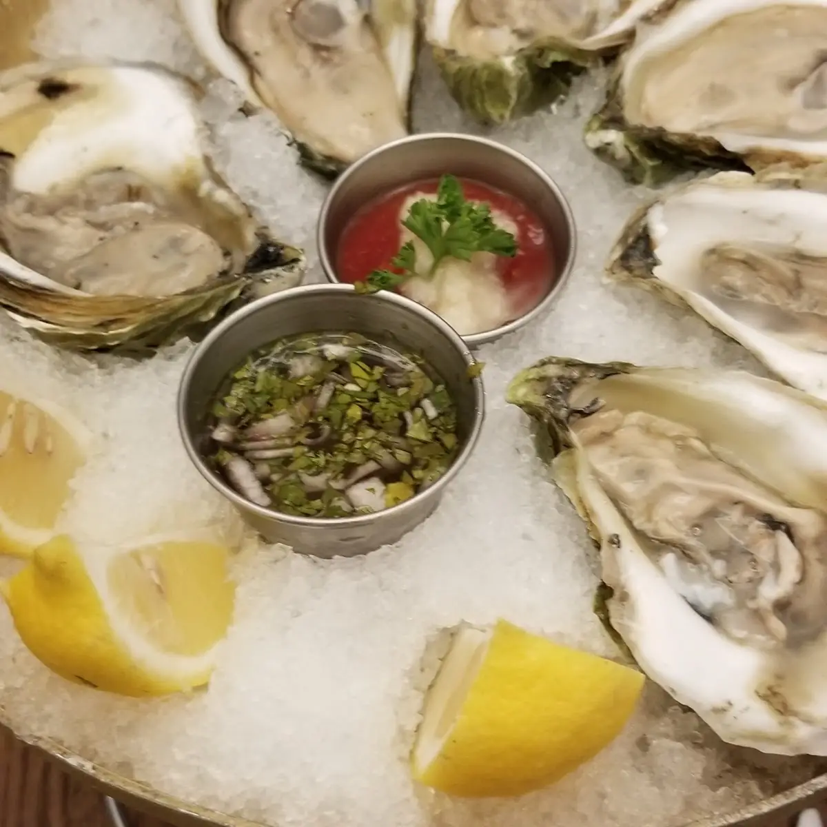 Oysters on the Half Shell
