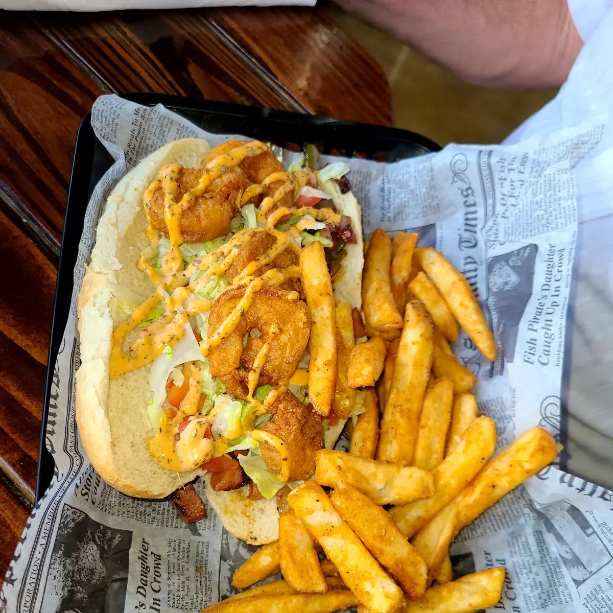 Shrimp & Sausage PO'Boy