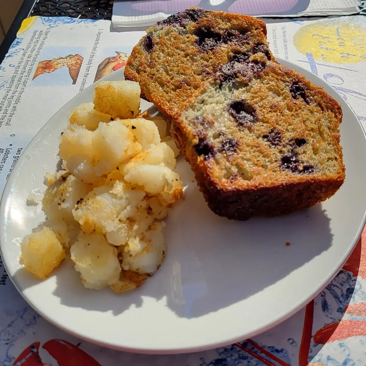 Grilled Blueberry Muffin