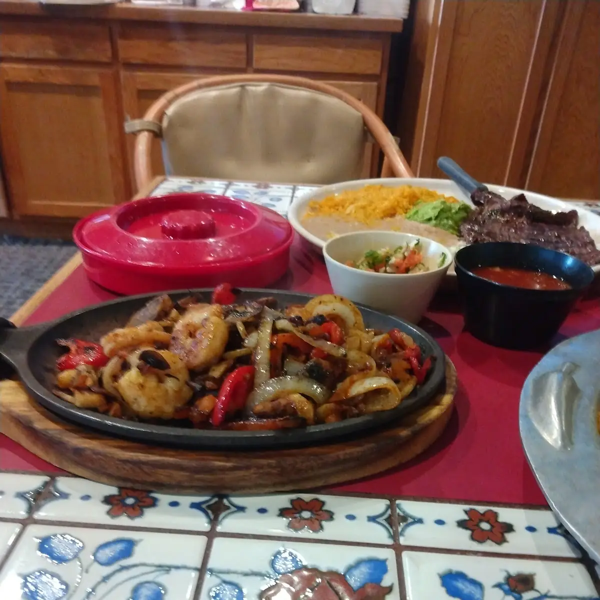 Shrimp Fajitas