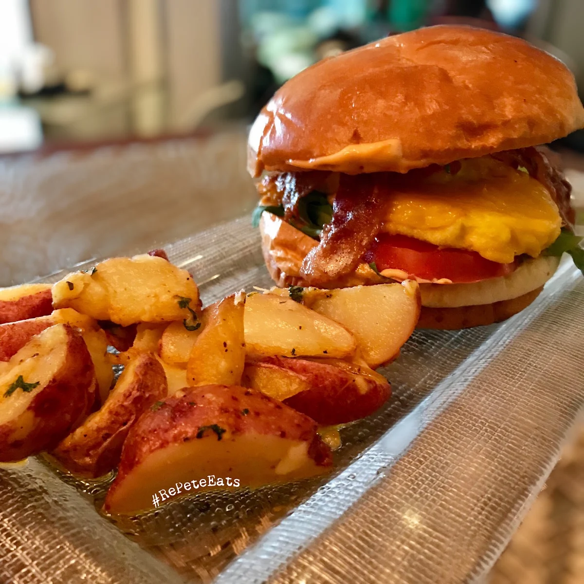 Bacon Egg Breakfast Sandwich
