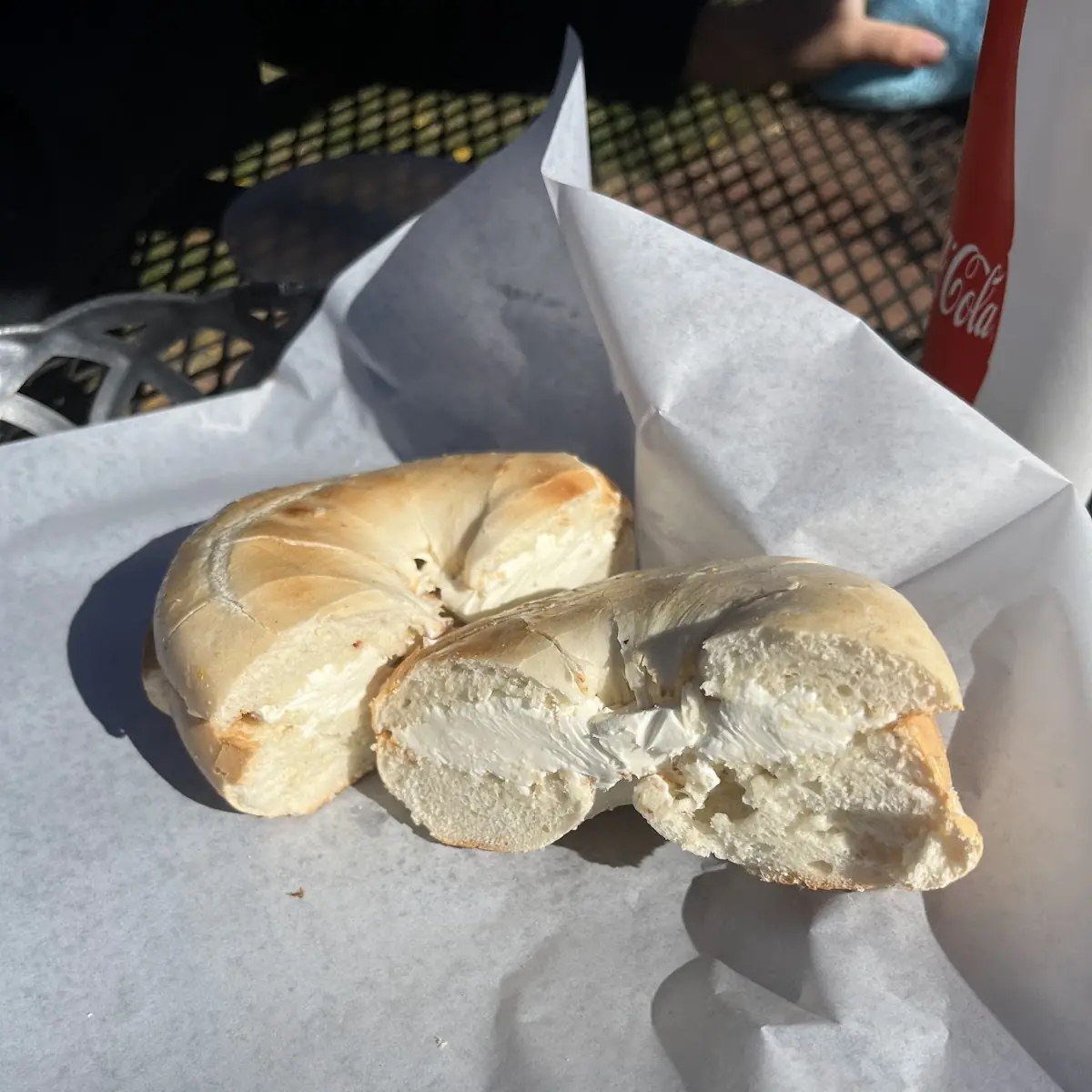Bagel with Plain Cream Cheese