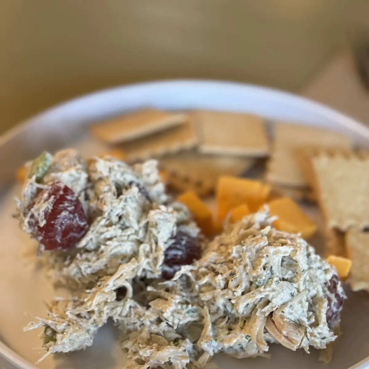 Chicken Salad Served
