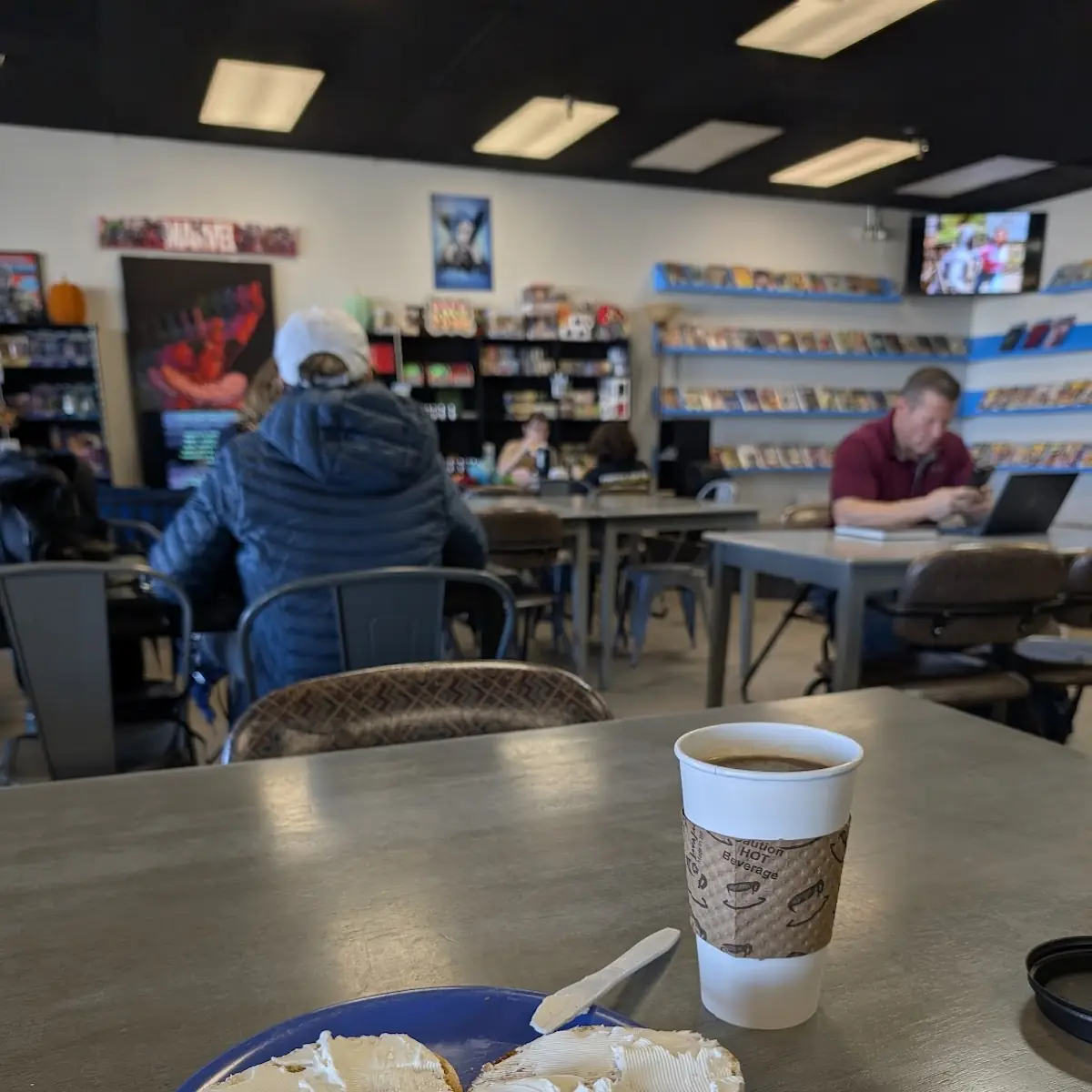Everything Bagel with Cream Cheese