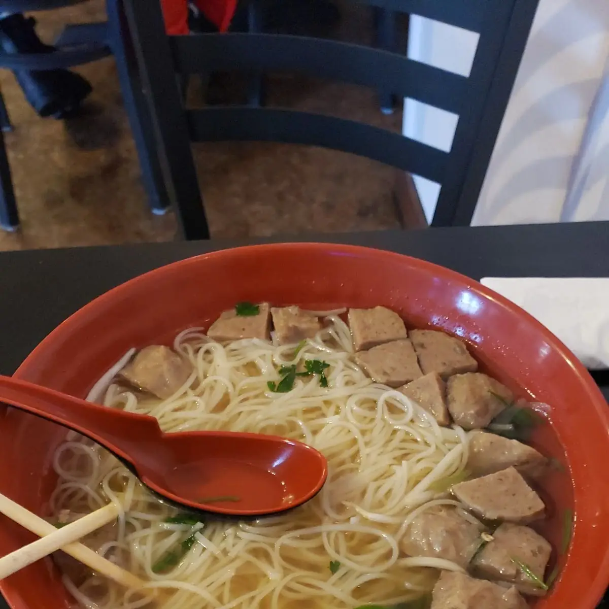 Meatball Noodle Soup