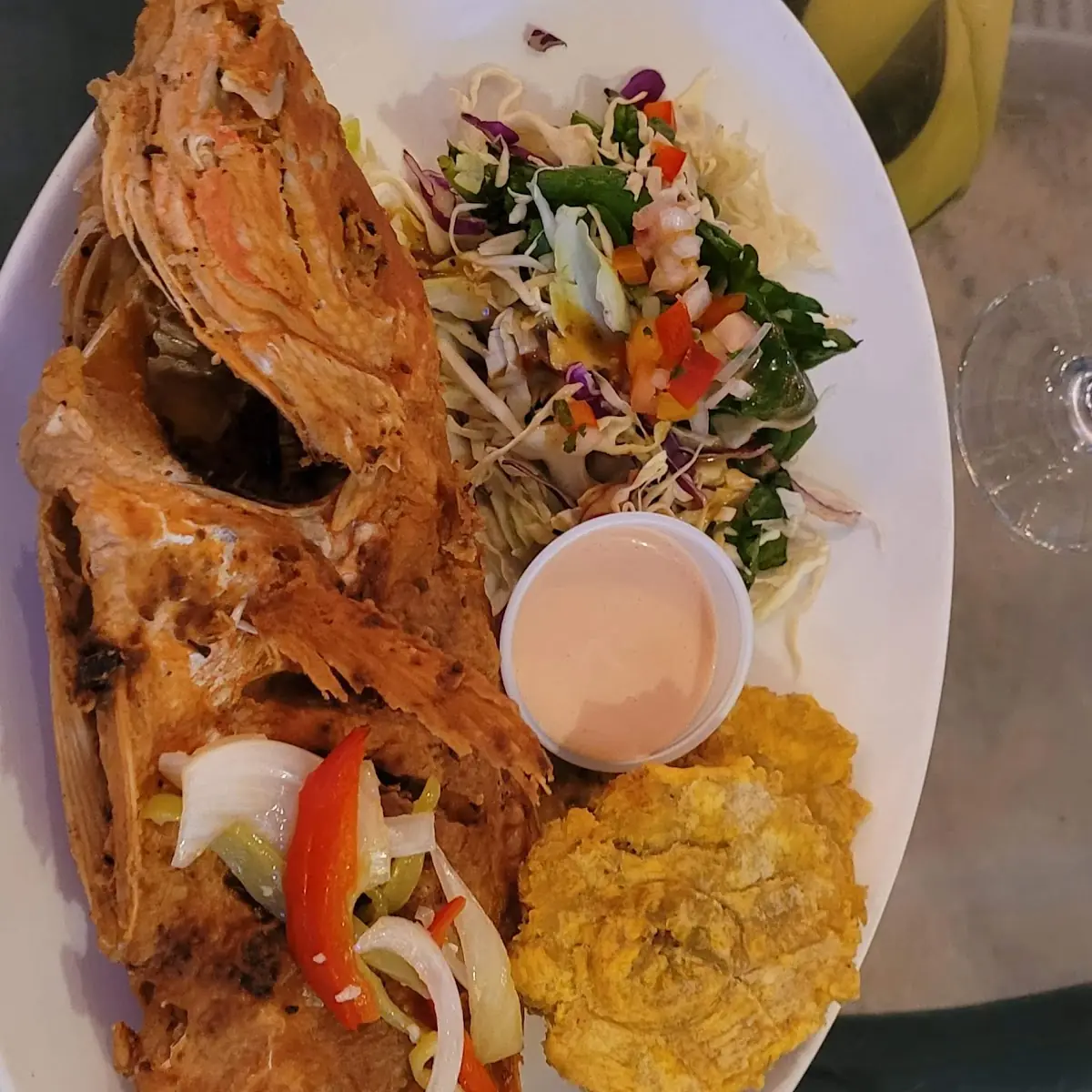 Fried Red Snapper
