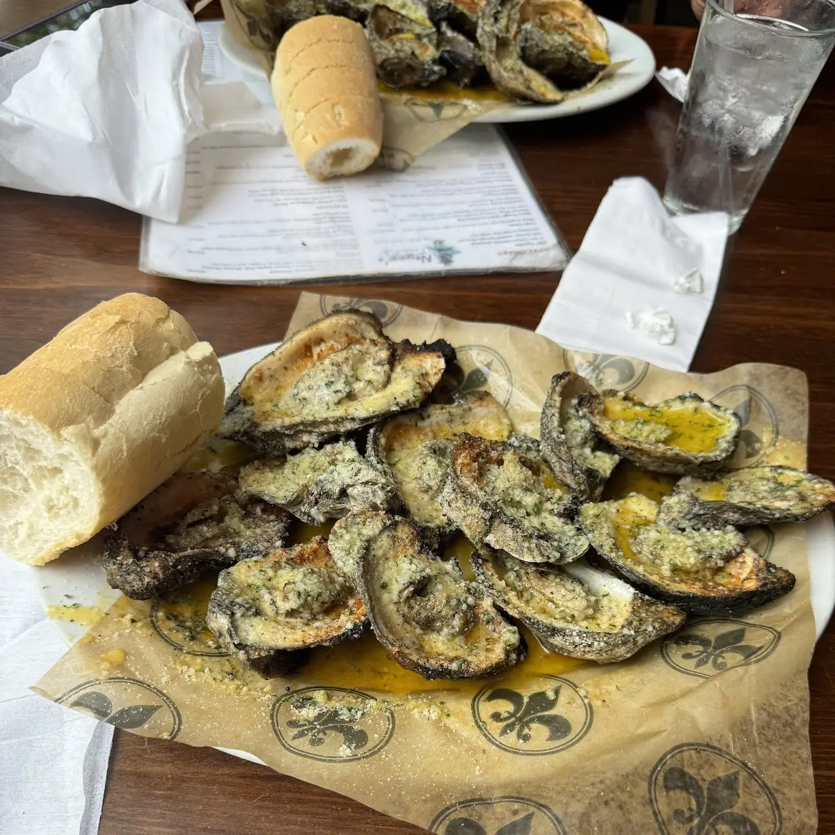 Char Grilled Oysters Rockefeller