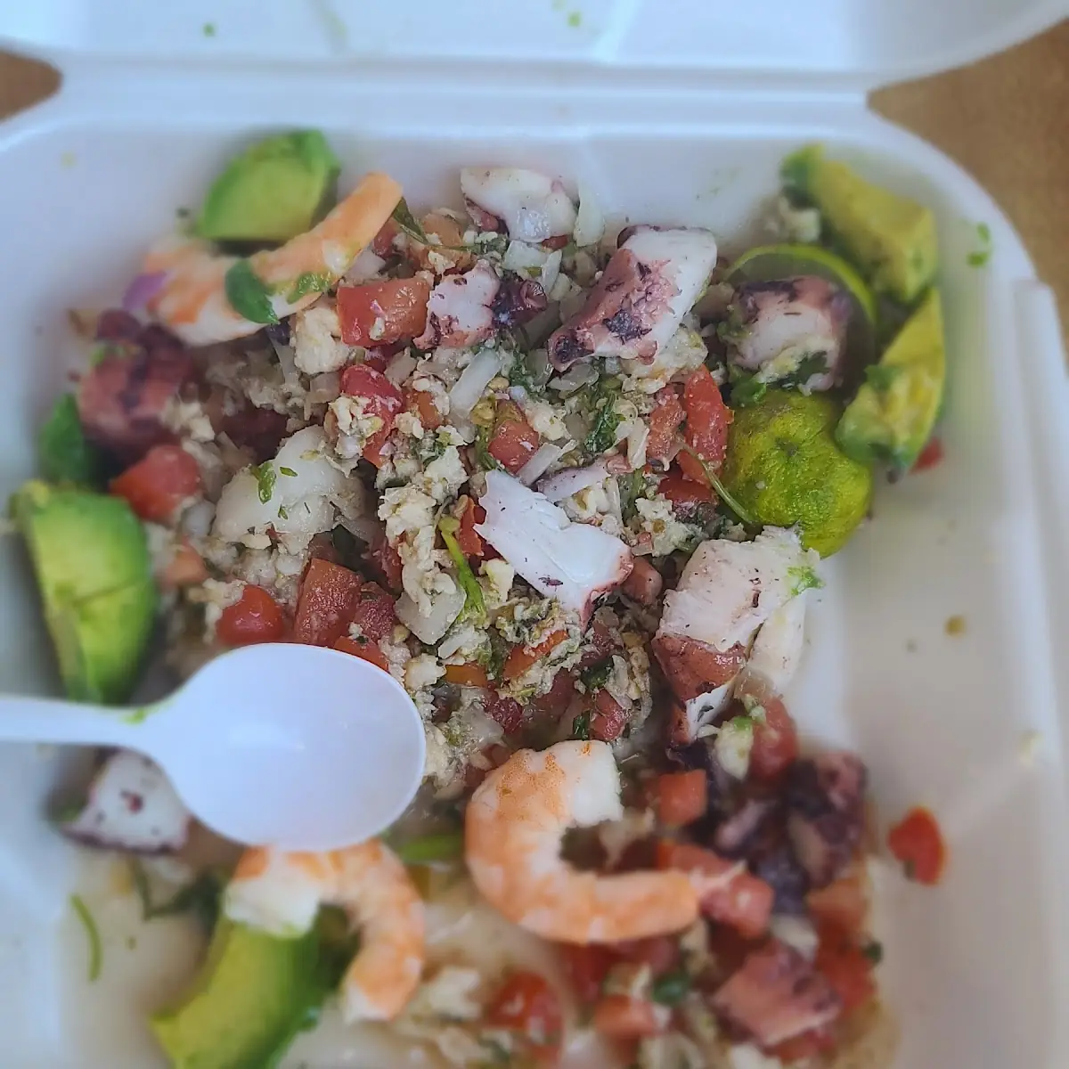 Seafood Salad Ensalada