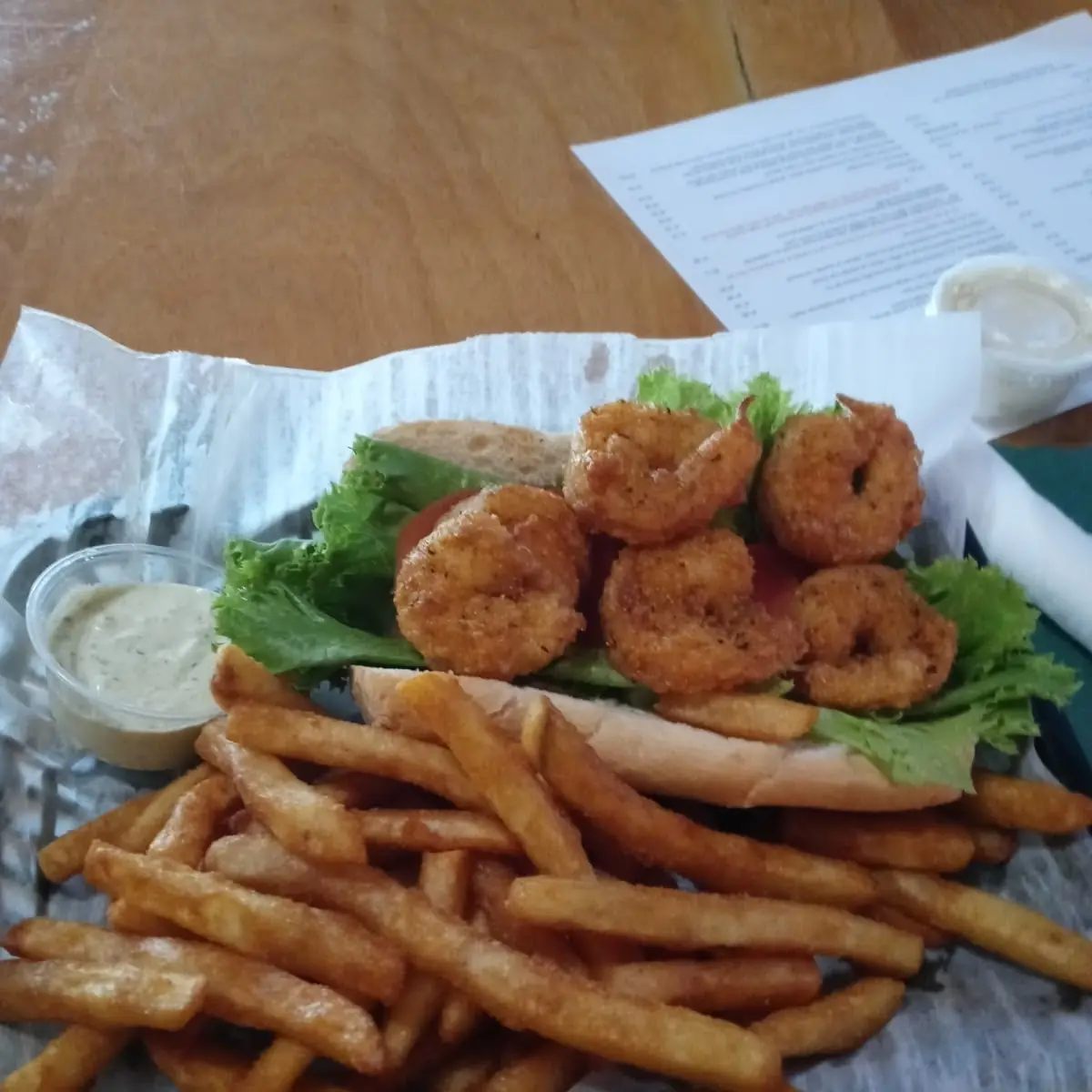 Lake Perch Sandwich