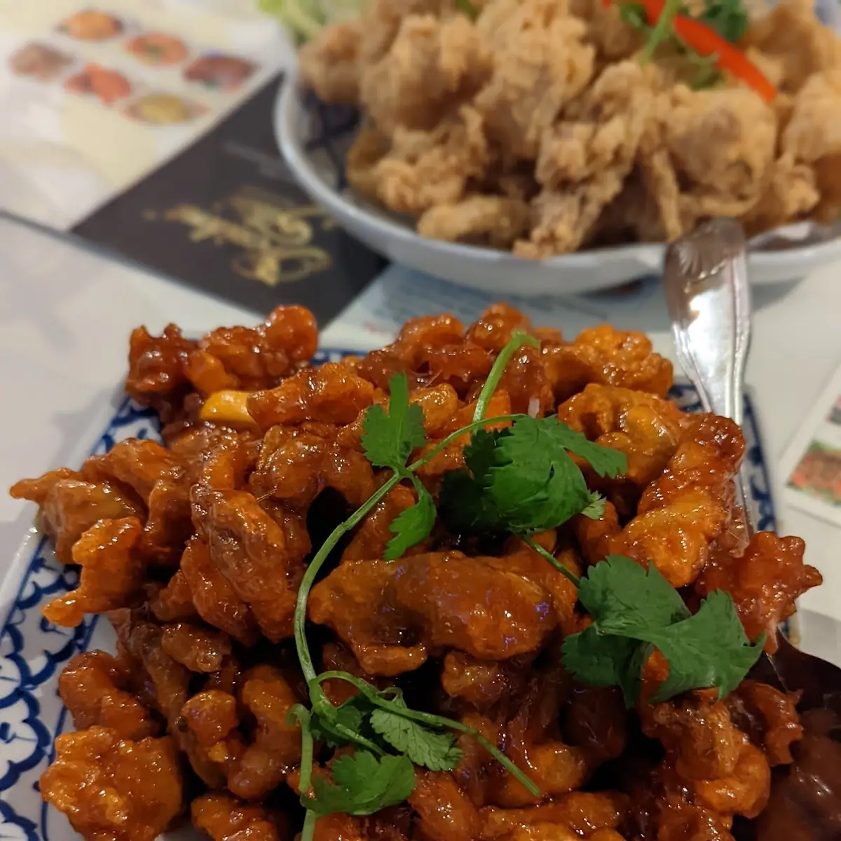 Spicy Basil Chicken & Soft Tofu