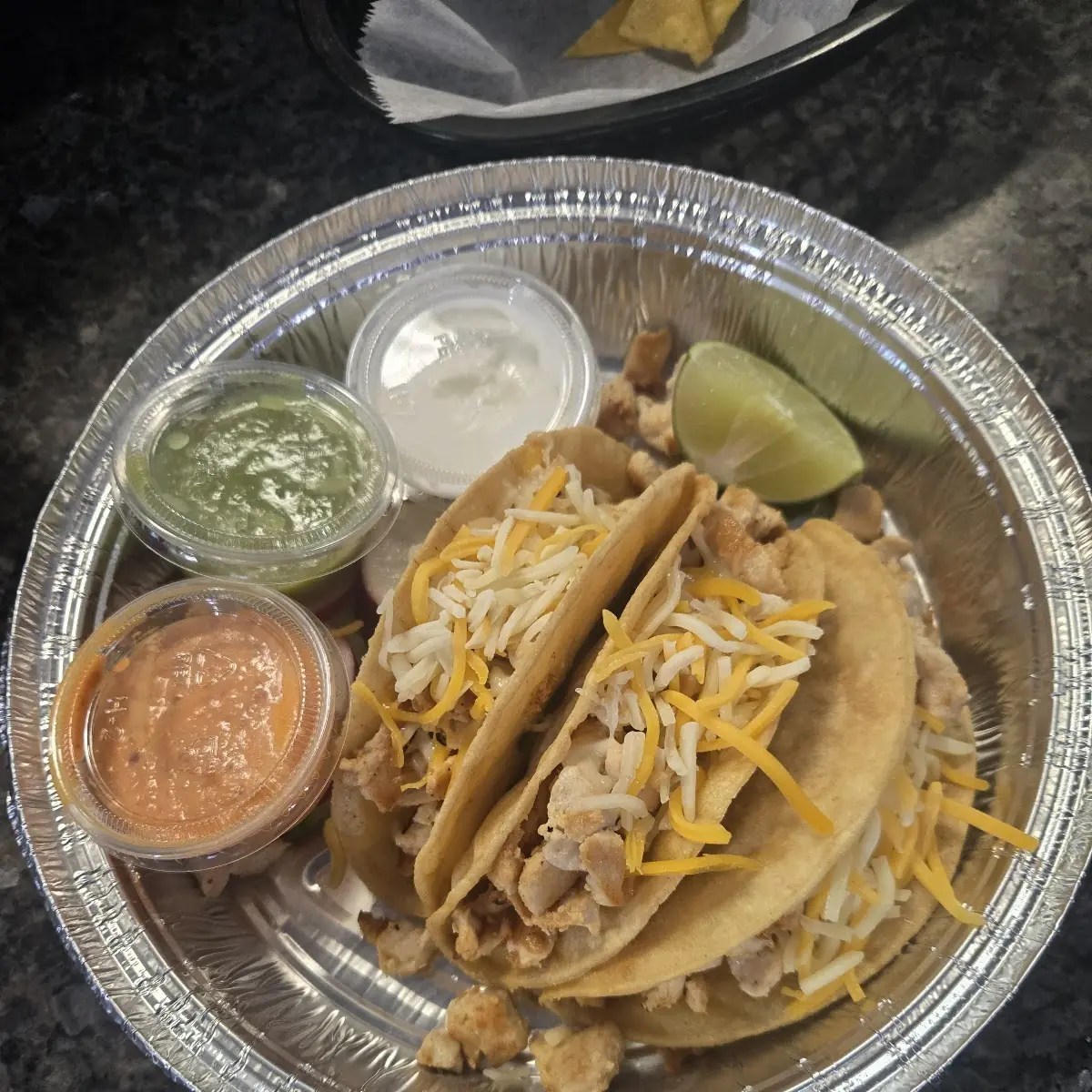 Hard Shell Chicken Tacos