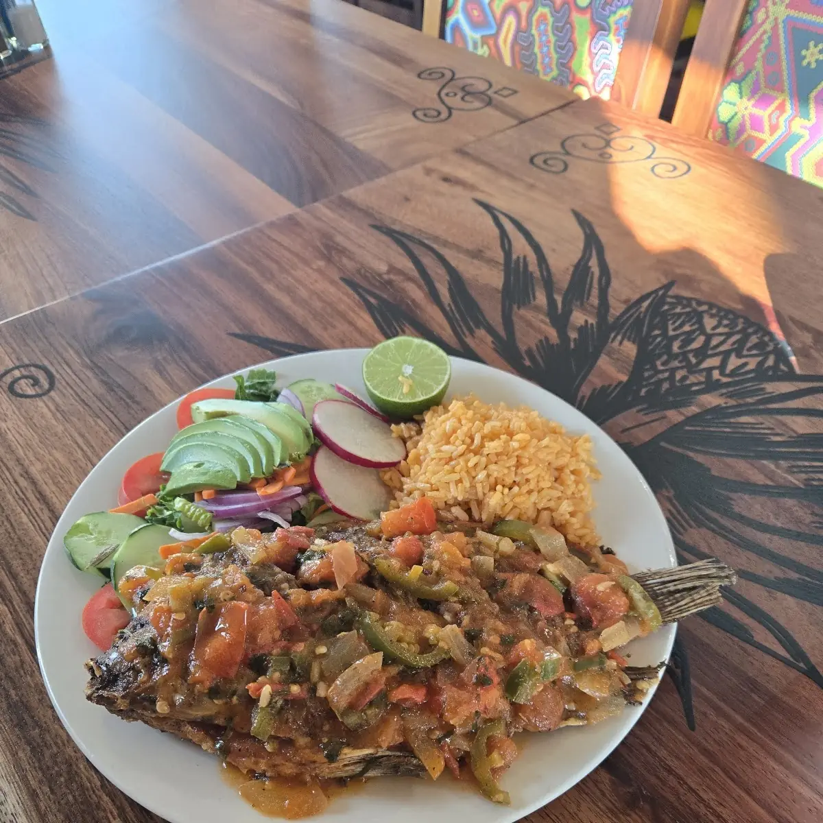 Mojarra Ala Mexicana