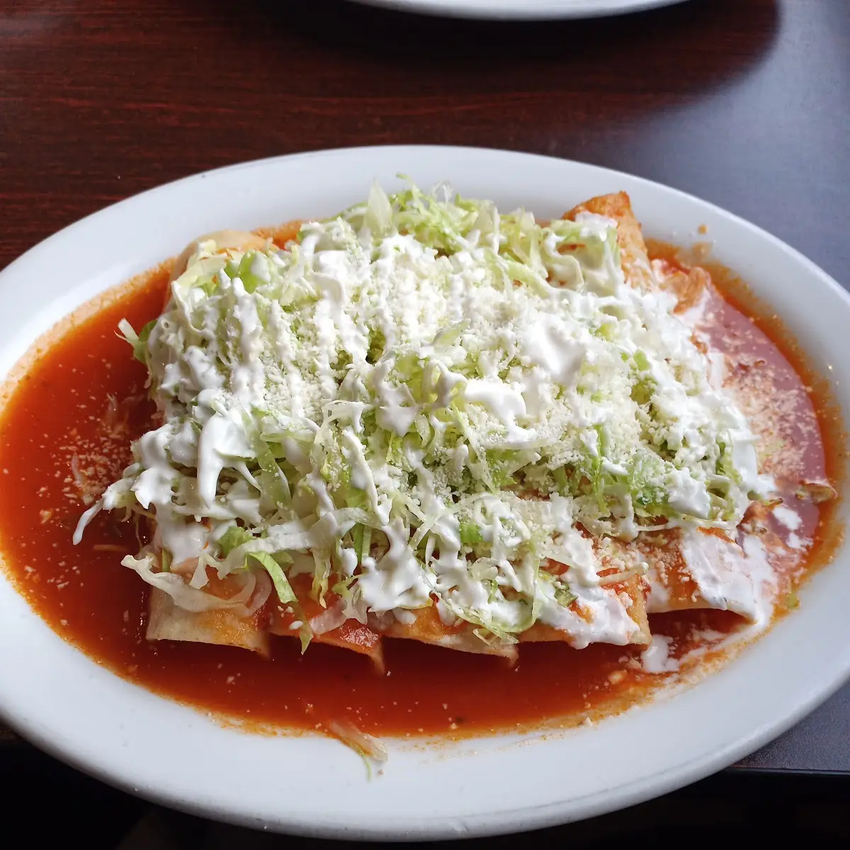 Enchiladas Verdes Rice and Beans