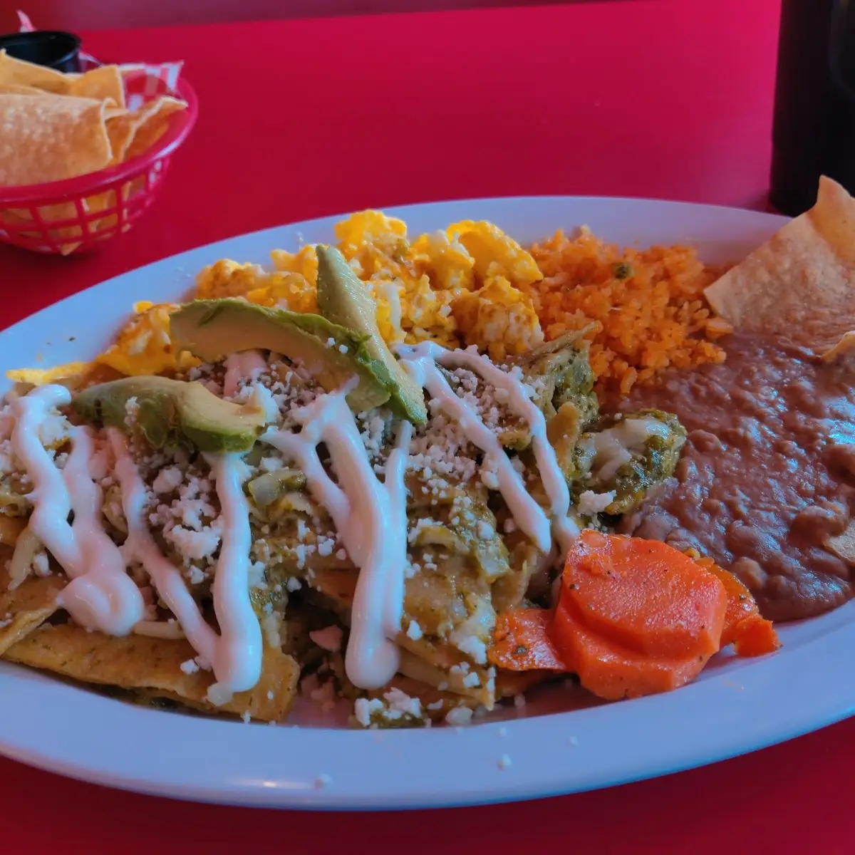 Chilaquiles Plate