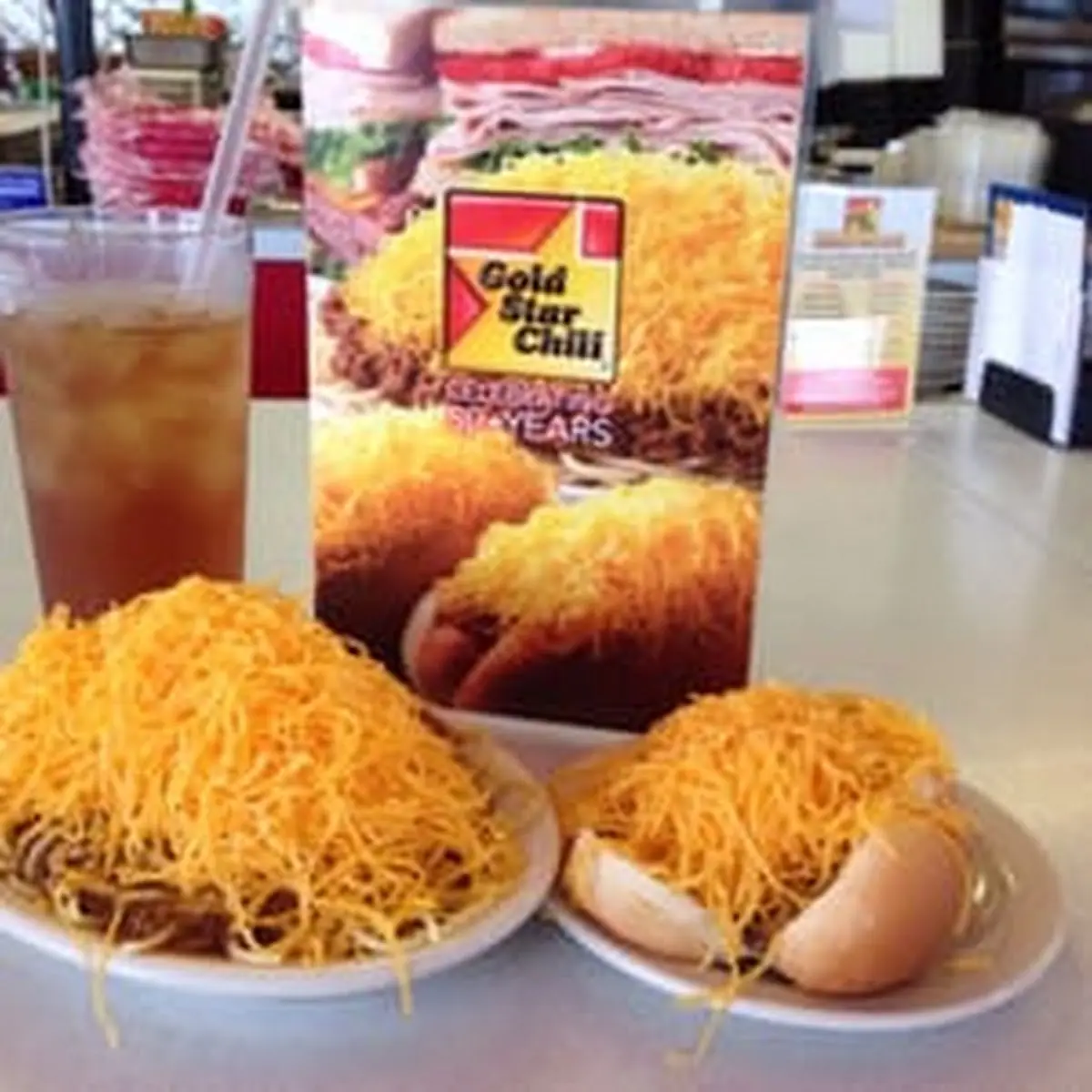 Cincinnati 3-Way and Chilli Chilli Cheese Dog's