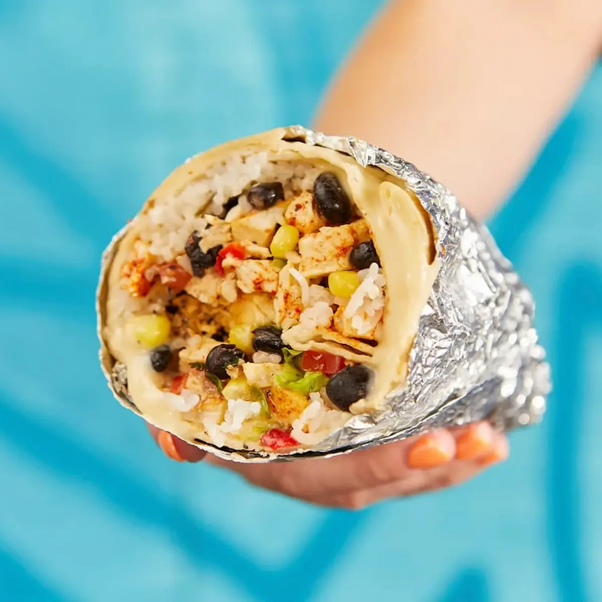 BYO Burrito - Rice Beans Base