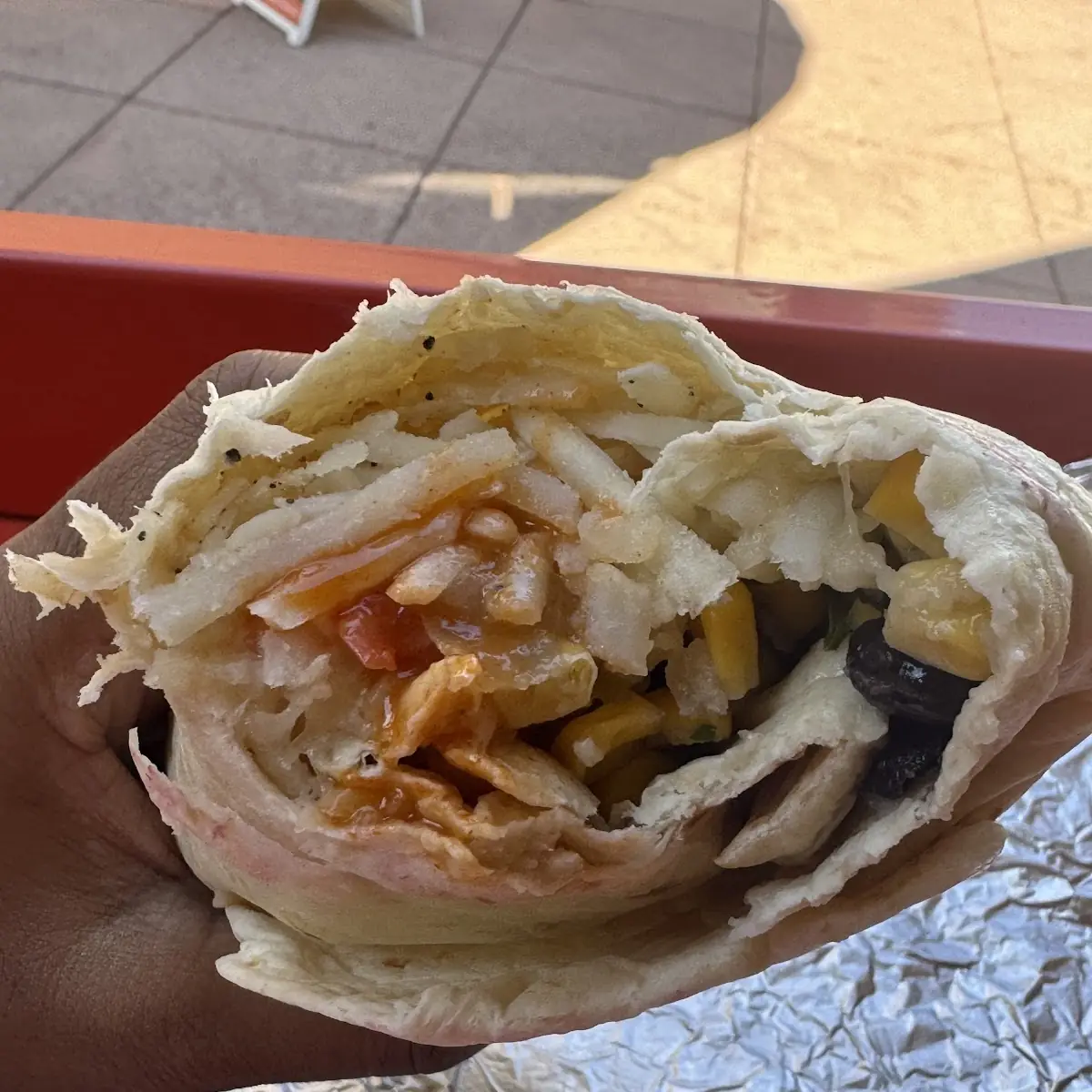 Chicken Burrito
