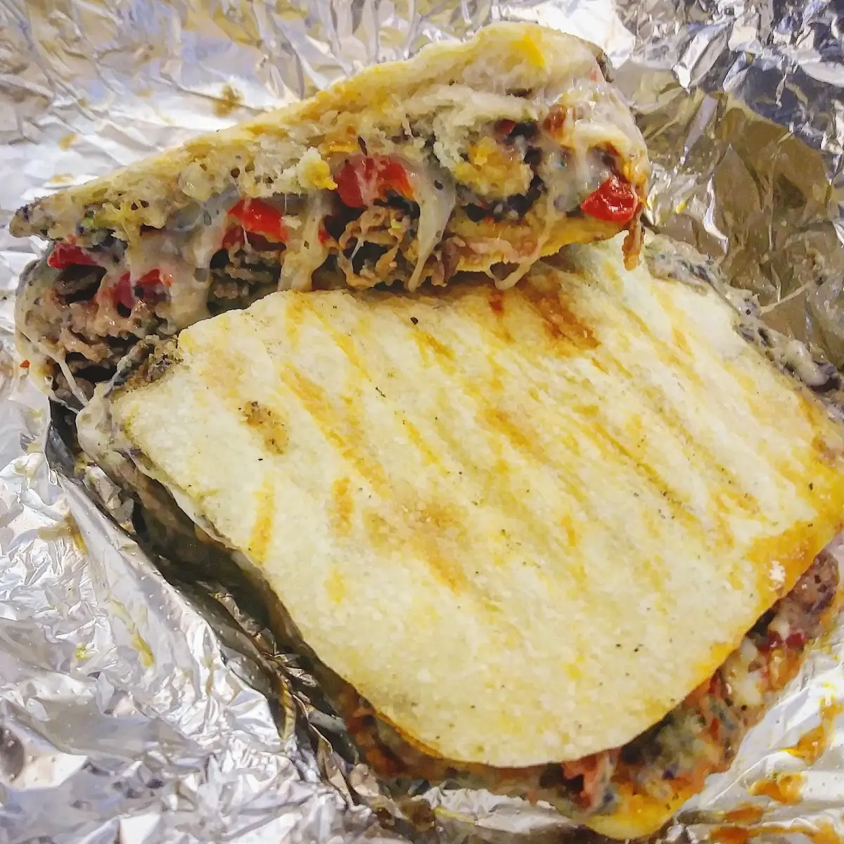 Spicy Beef Panini