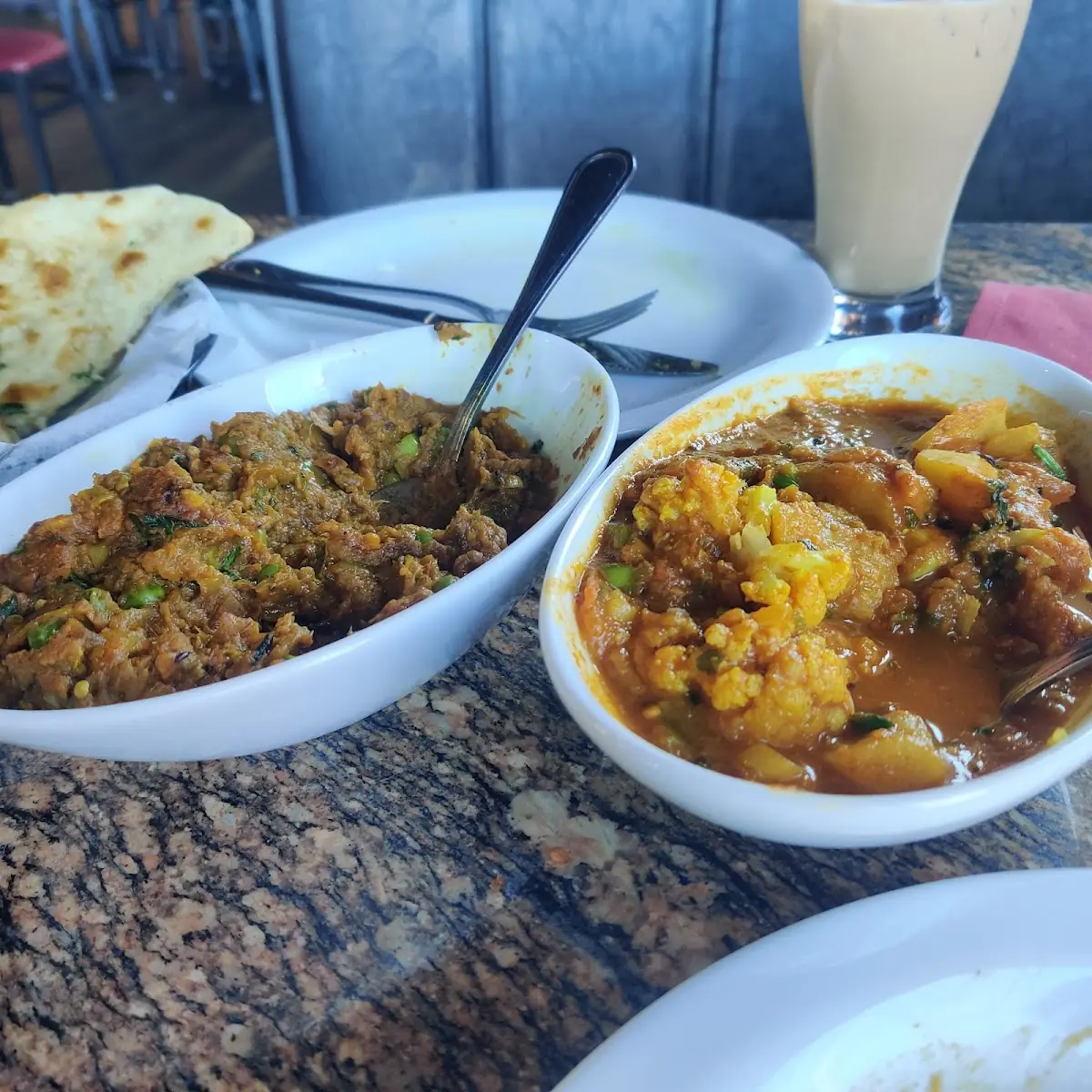 Baingan Bharta Aloo Gobi
