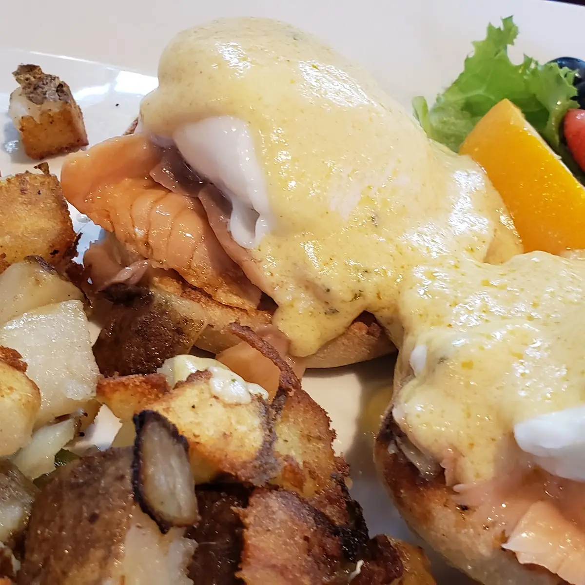 Salmon Eggs Benedict