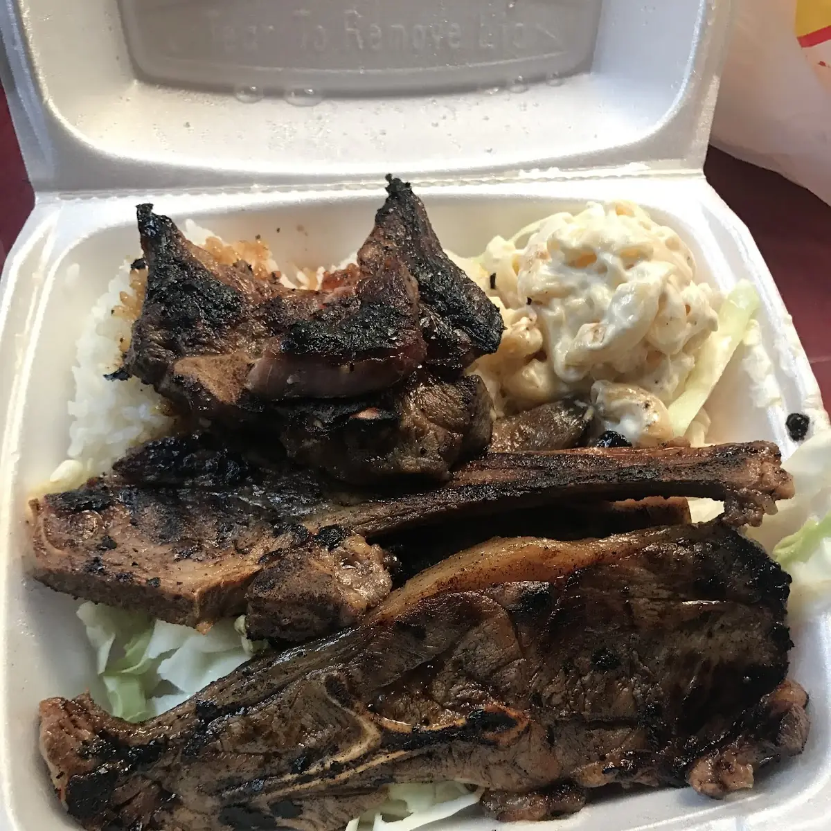 Lamb Chops BBQ Plate