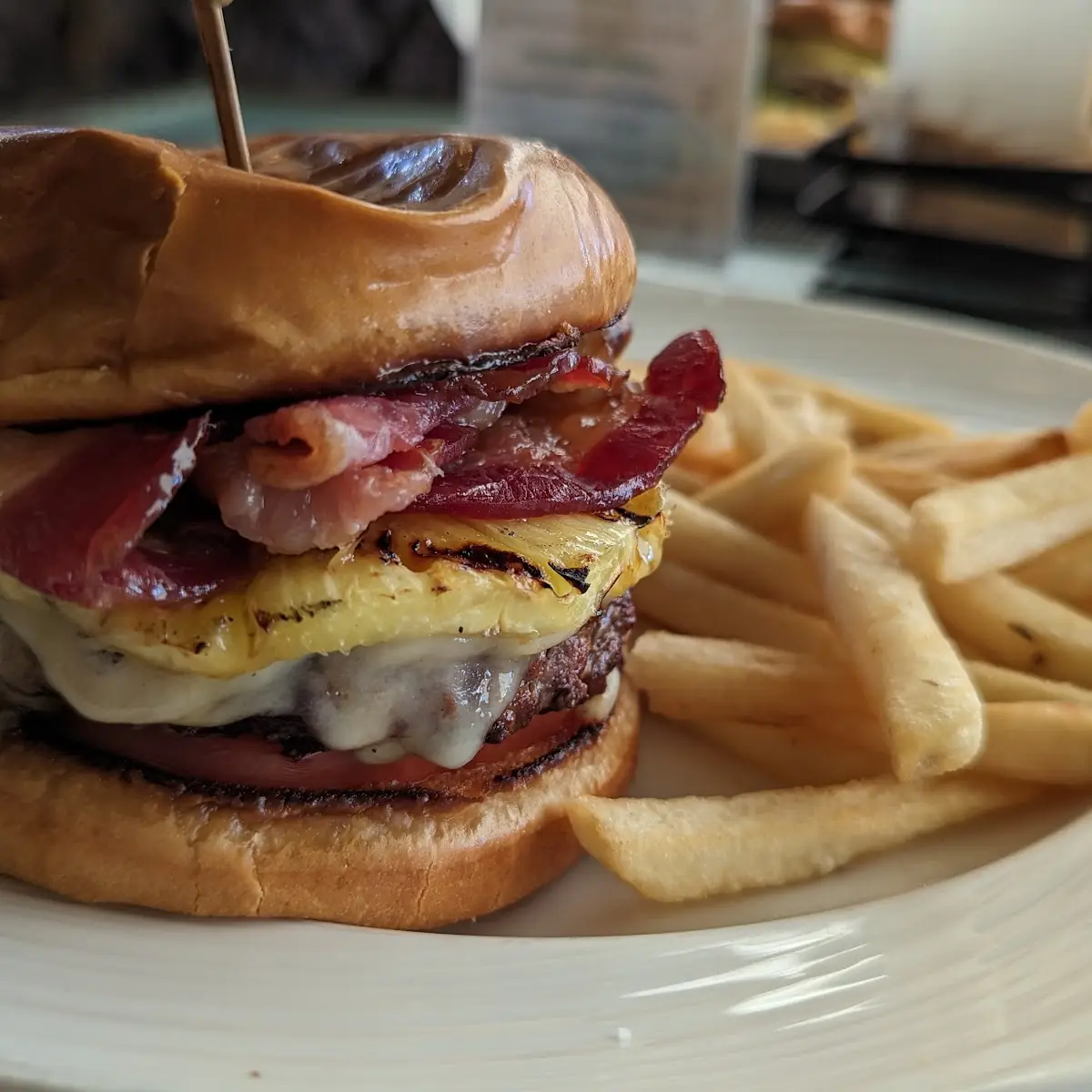 Aloha Pineapple Bacon Burger