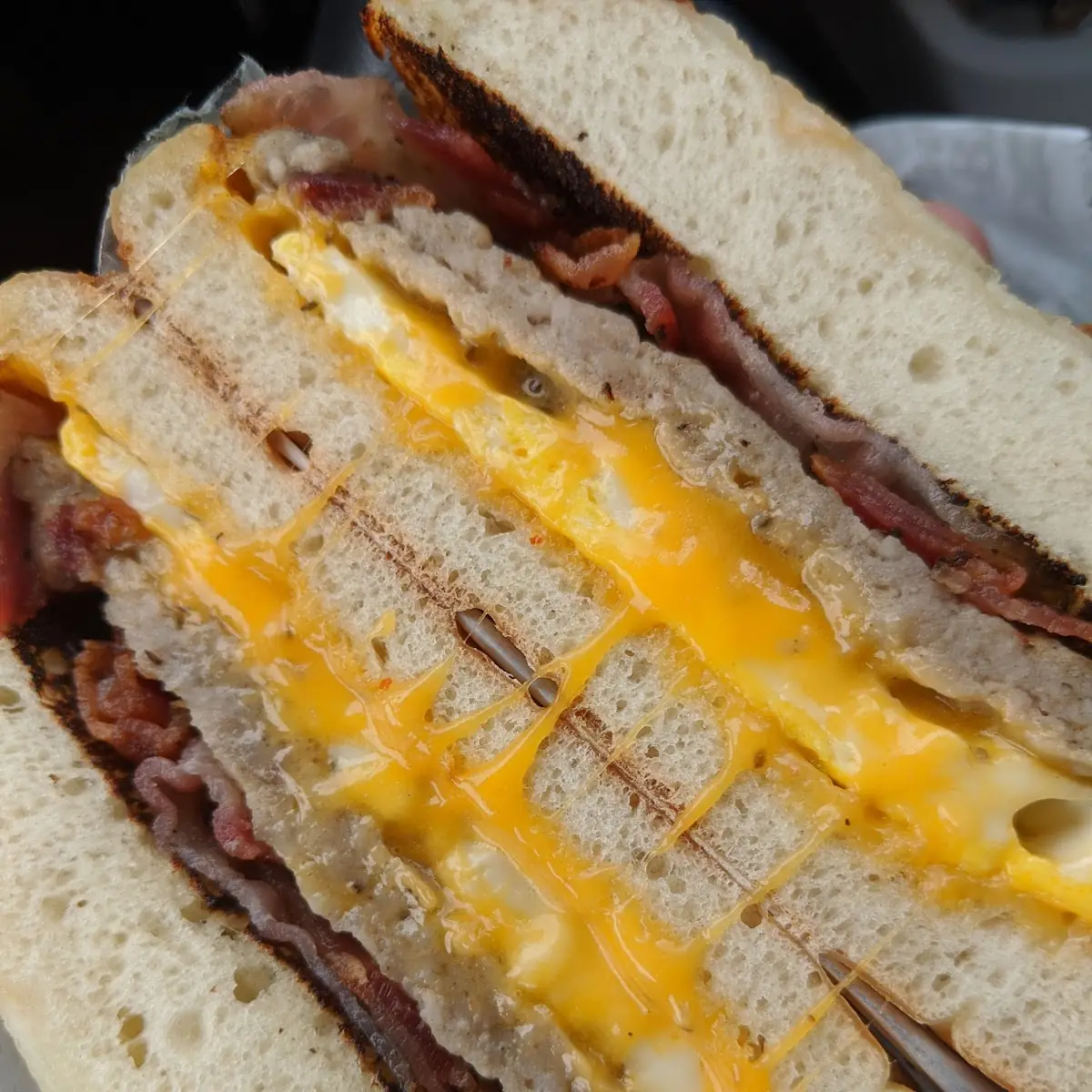 Breakfast Sandwich Egg Cheese Bacon