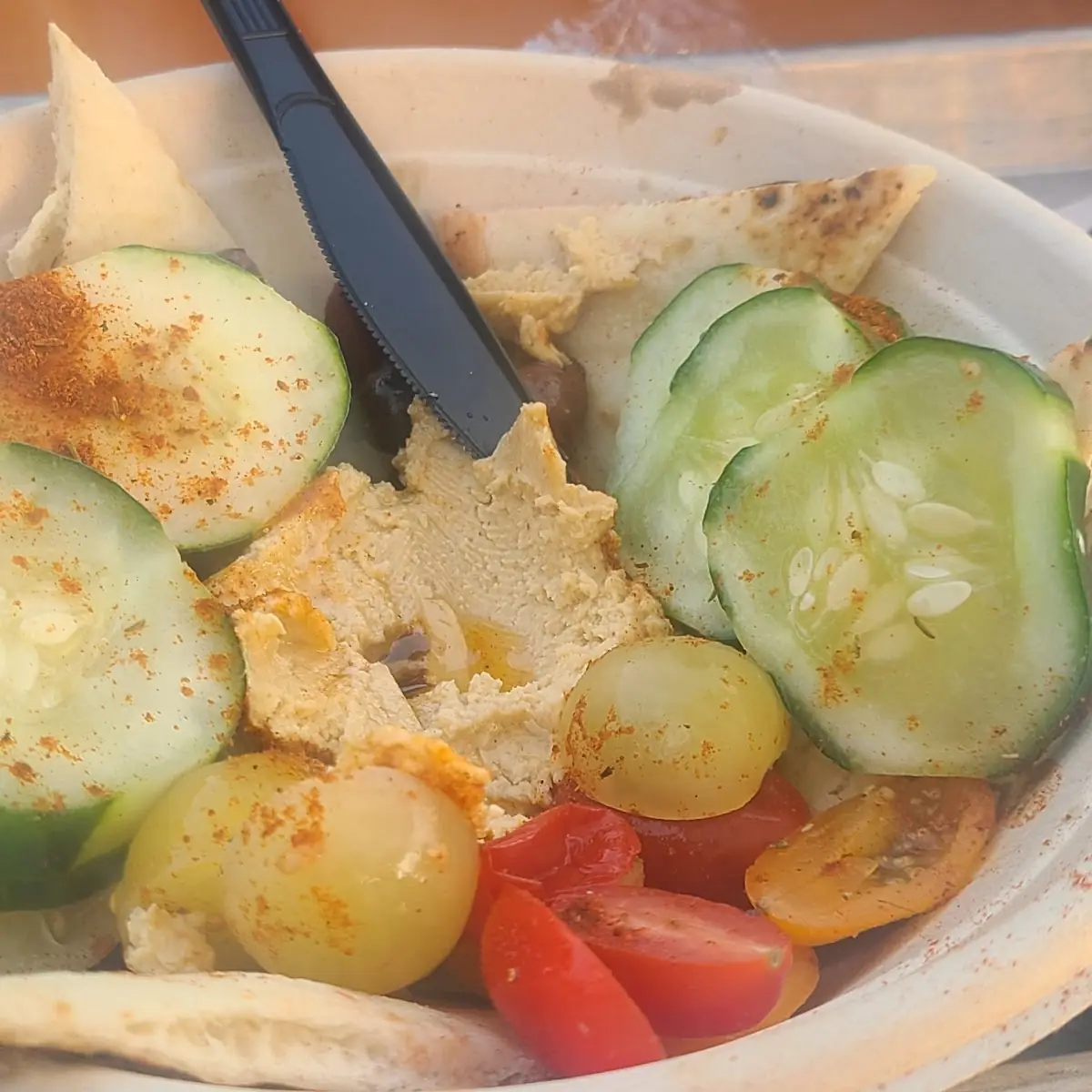 Hummus Plate