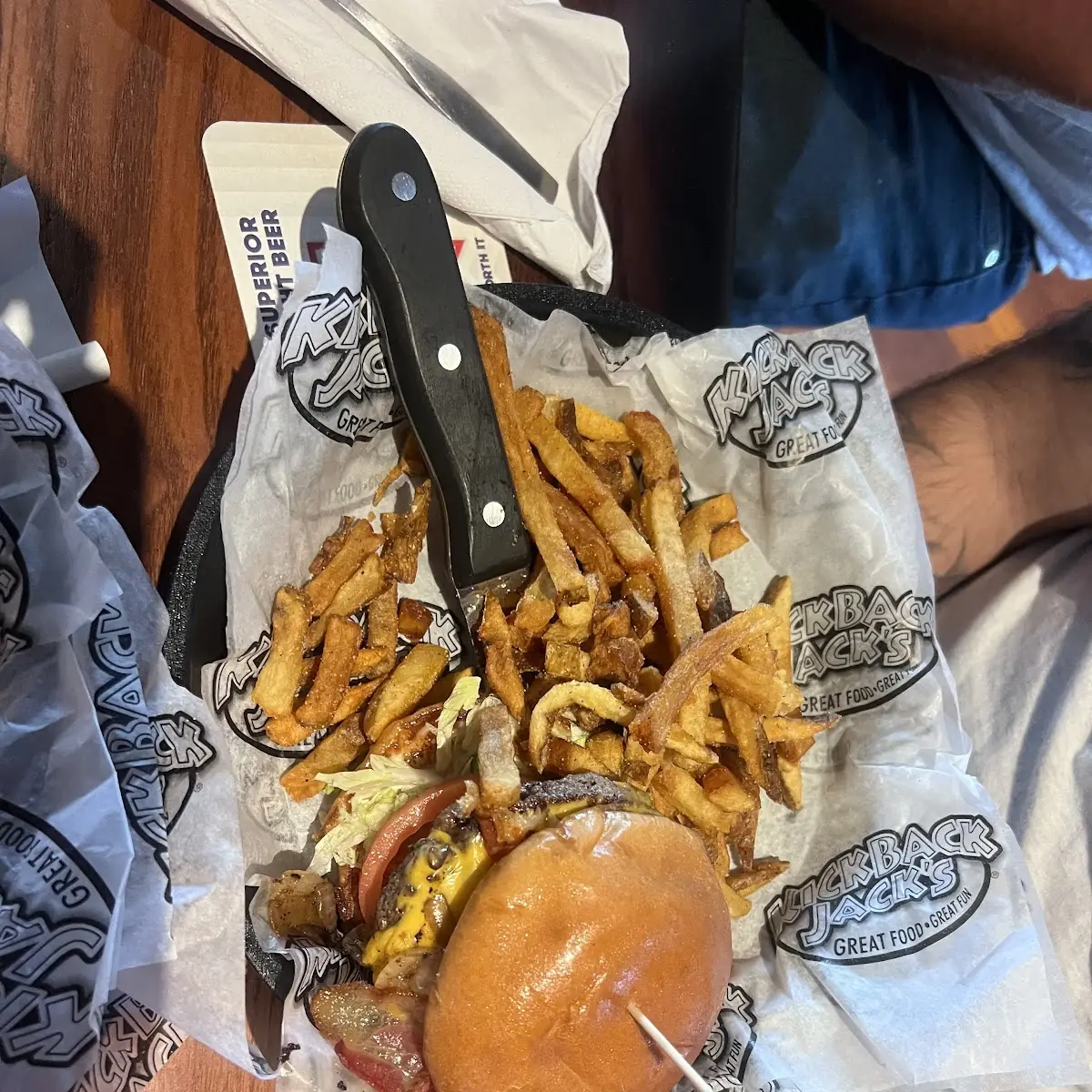 Hamburger with Bacon Cheeseburger