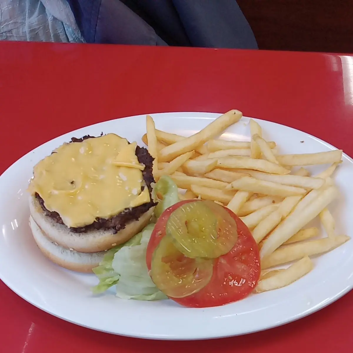 Cheese Burger Combo 5 99 Meal