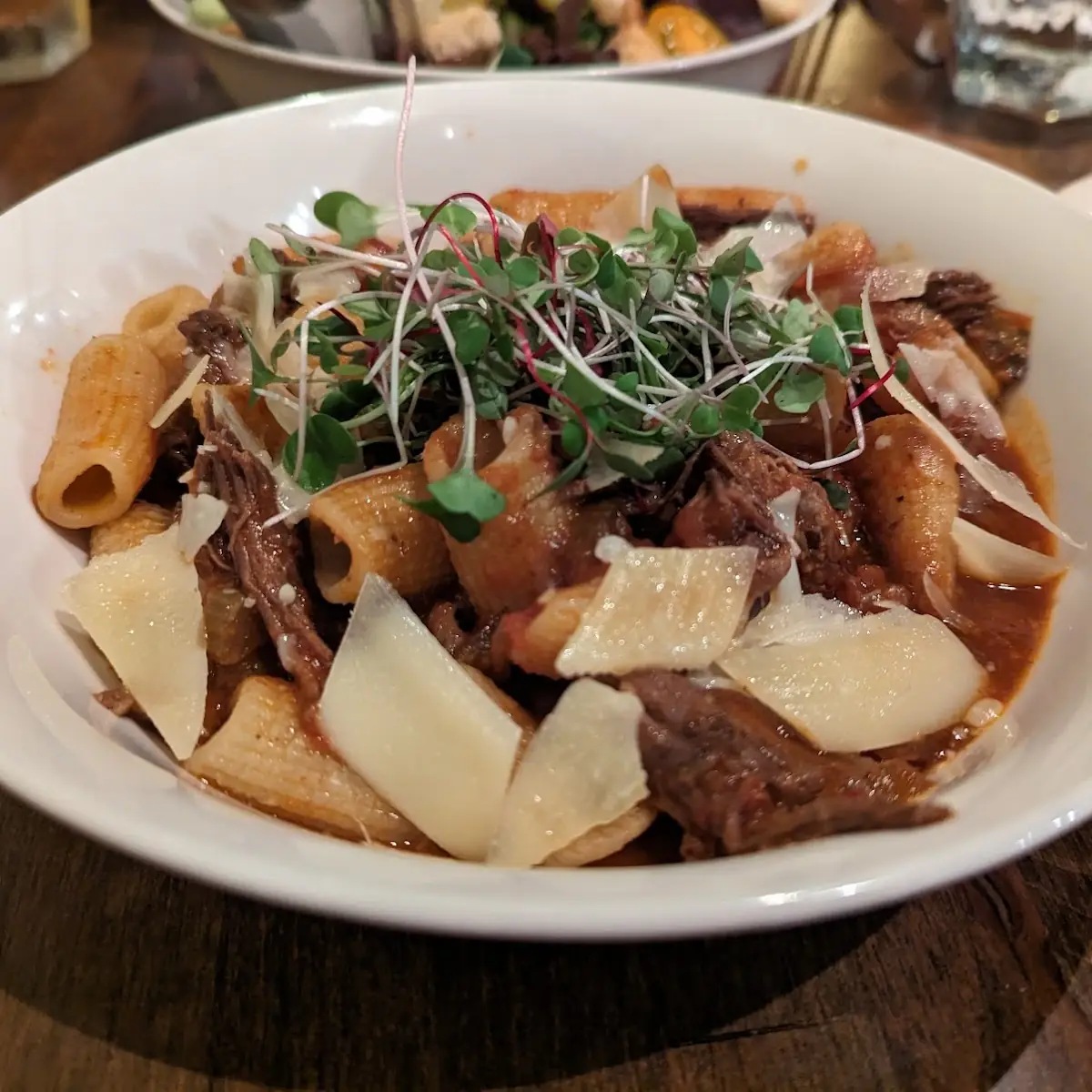 Beef Short Ribs Ragu Pasta