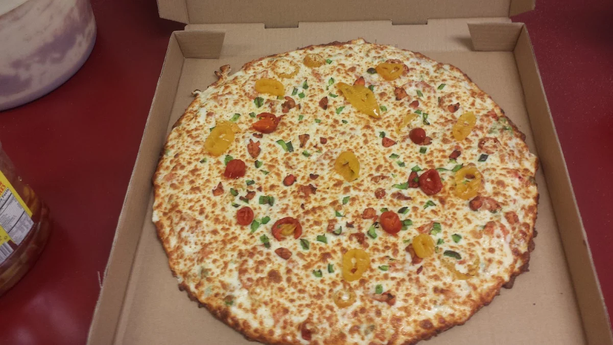 Flaming Hot Chicken Pizza, Crossfield Pizza