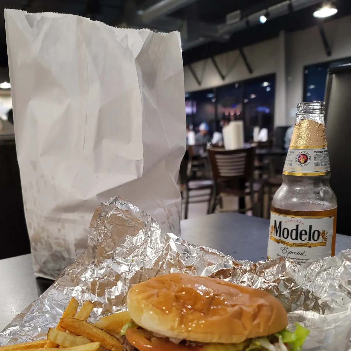 Double Cheeseburger w Small Fries