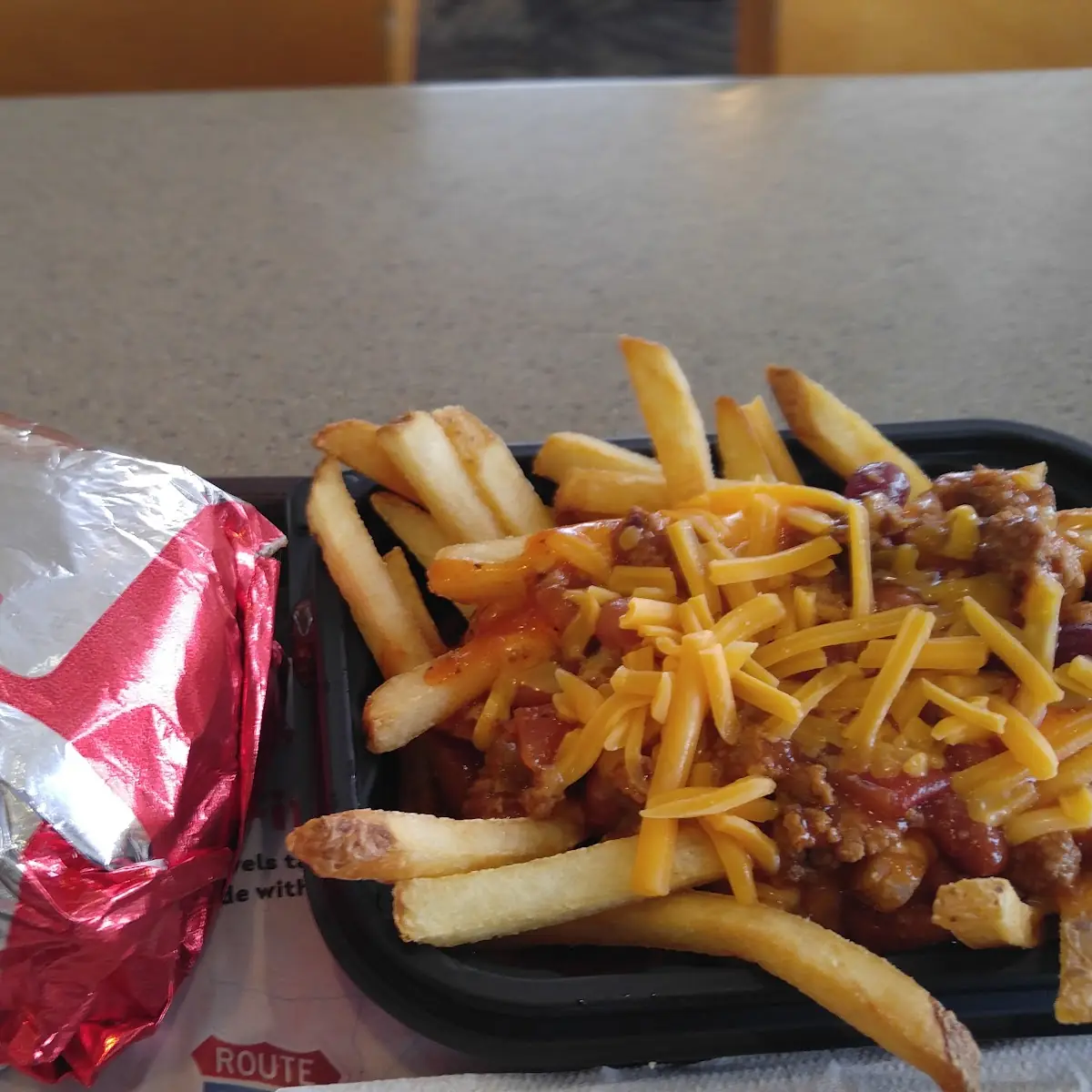 Baconator with Loaded Fries