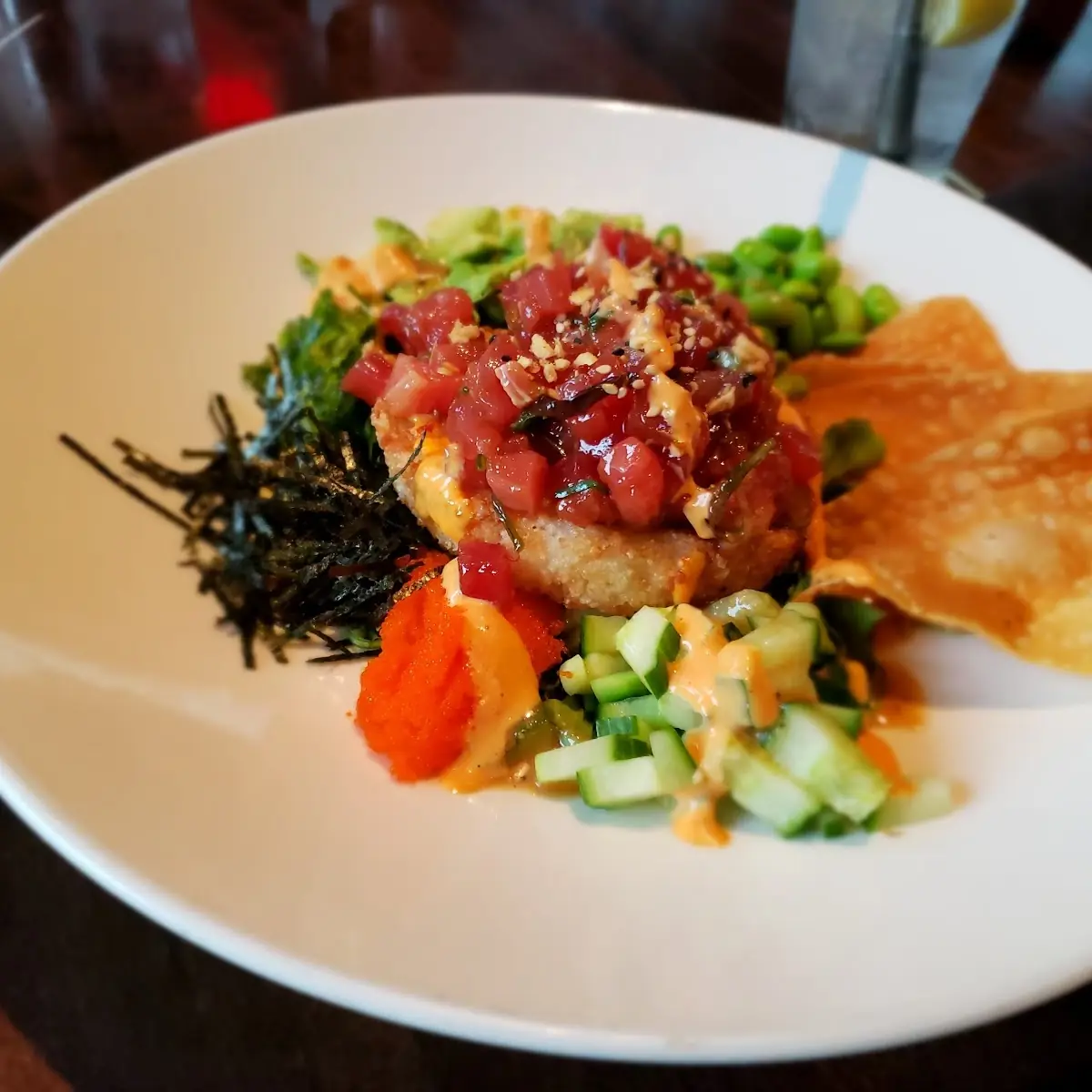 Ahi Poke Salad