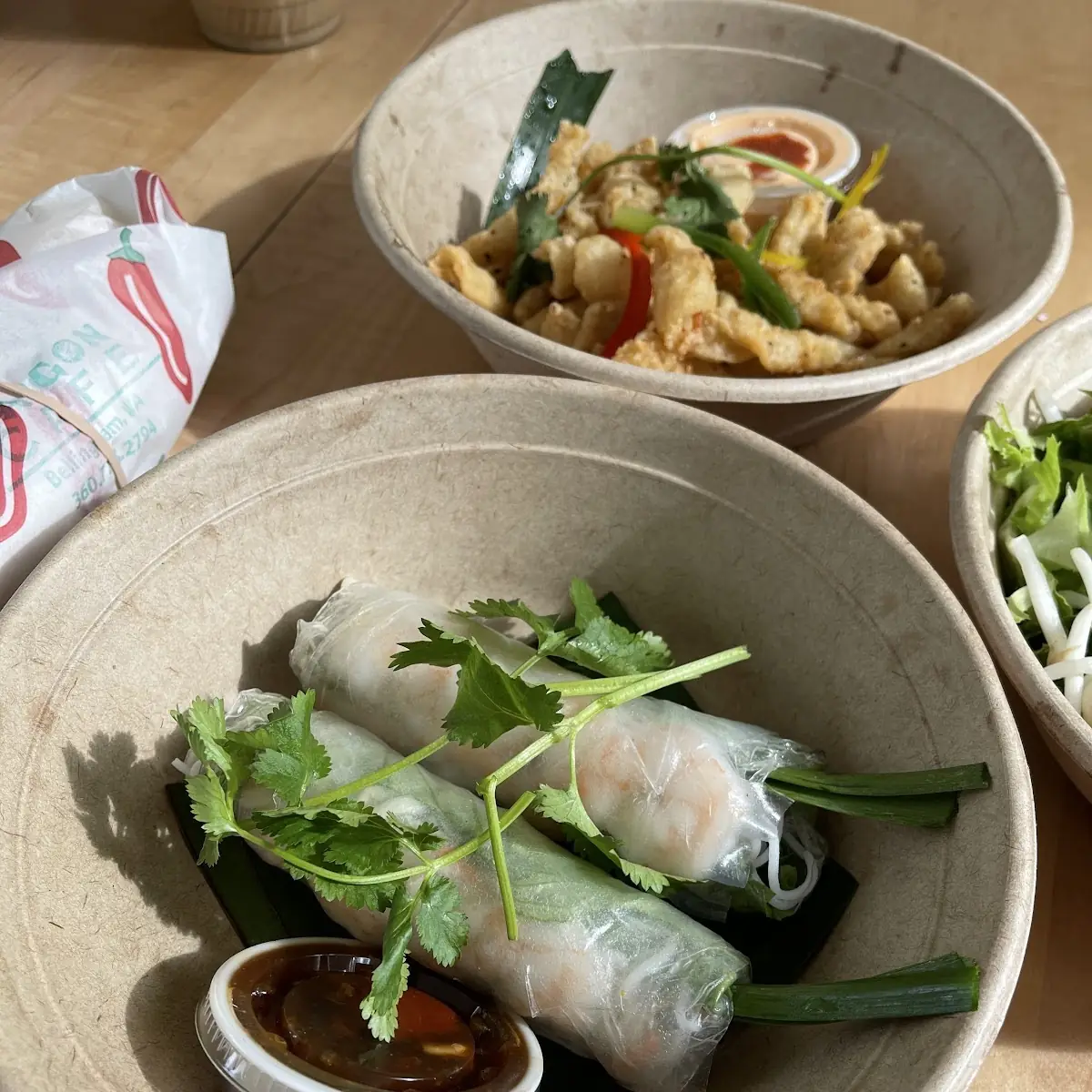 Hand Wrapped Spring Rolls